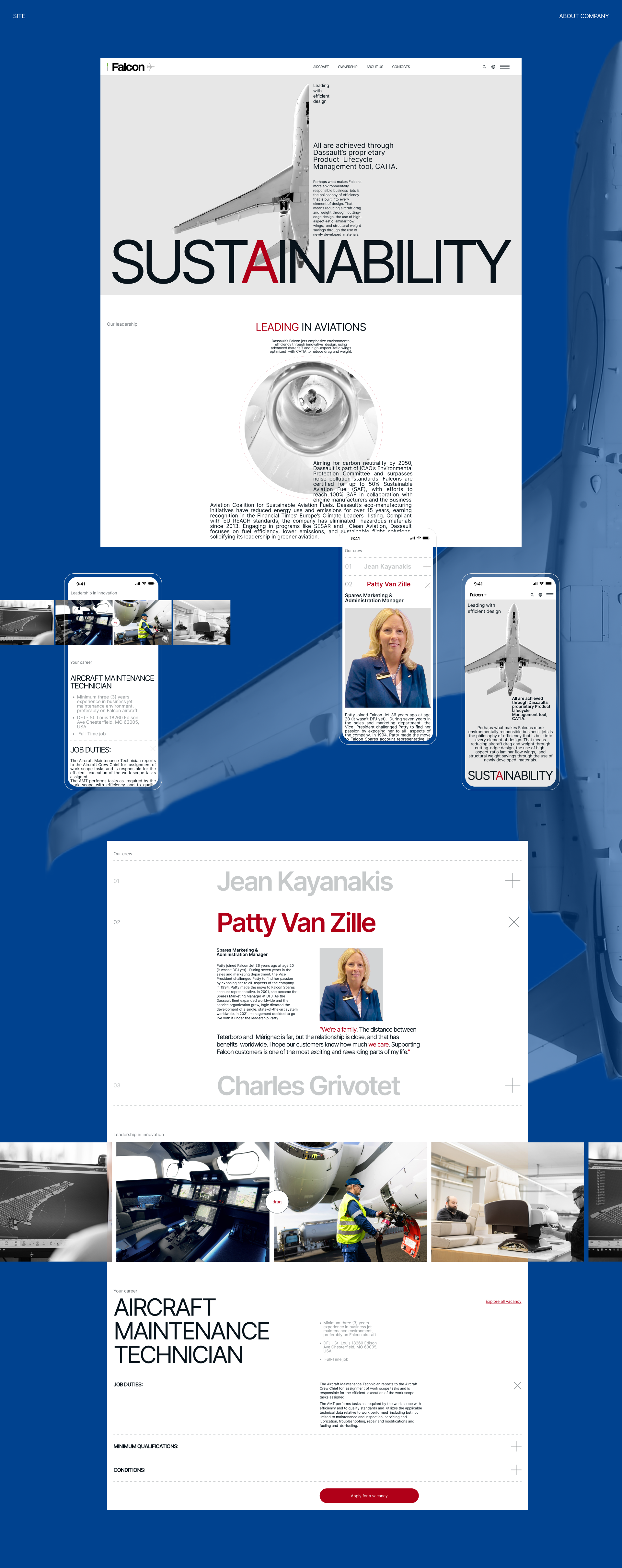 Dassault Falcon — Изображение №16 — Интерфейсы, Брендинг на Dprofile