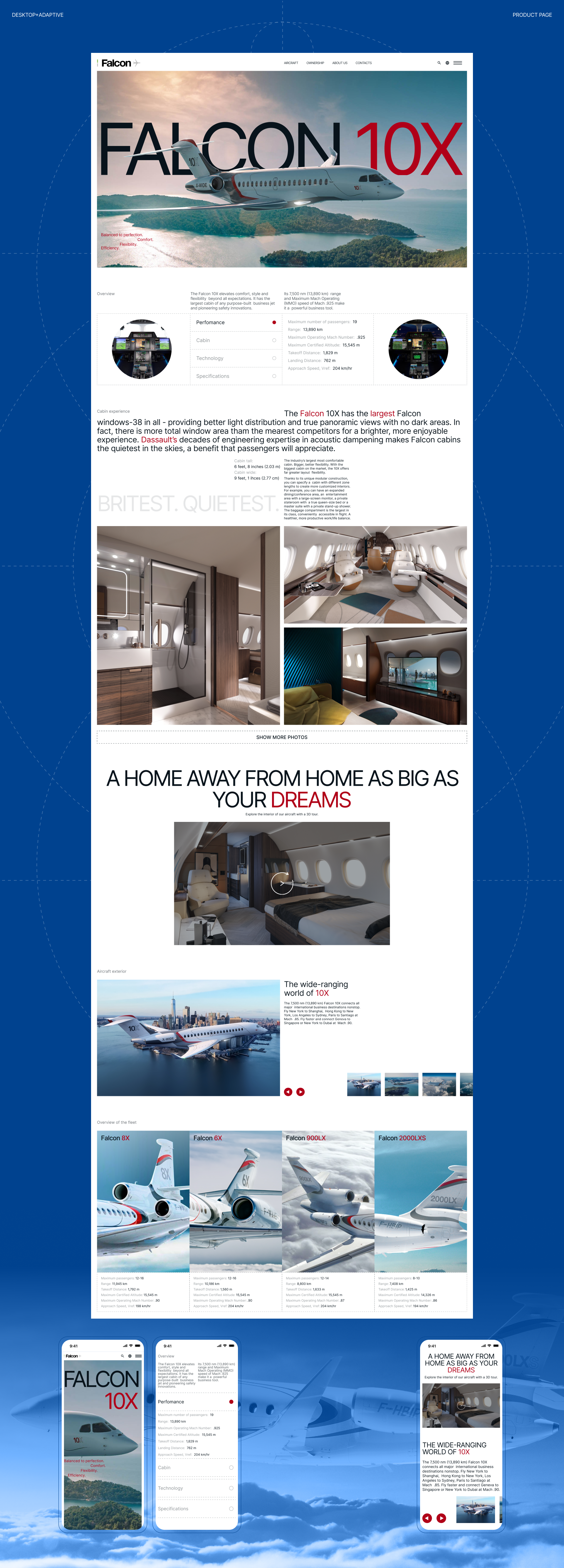 Dassault Falcon — Изображение №9 — Интерфейсы, Брендинг на Dprofile