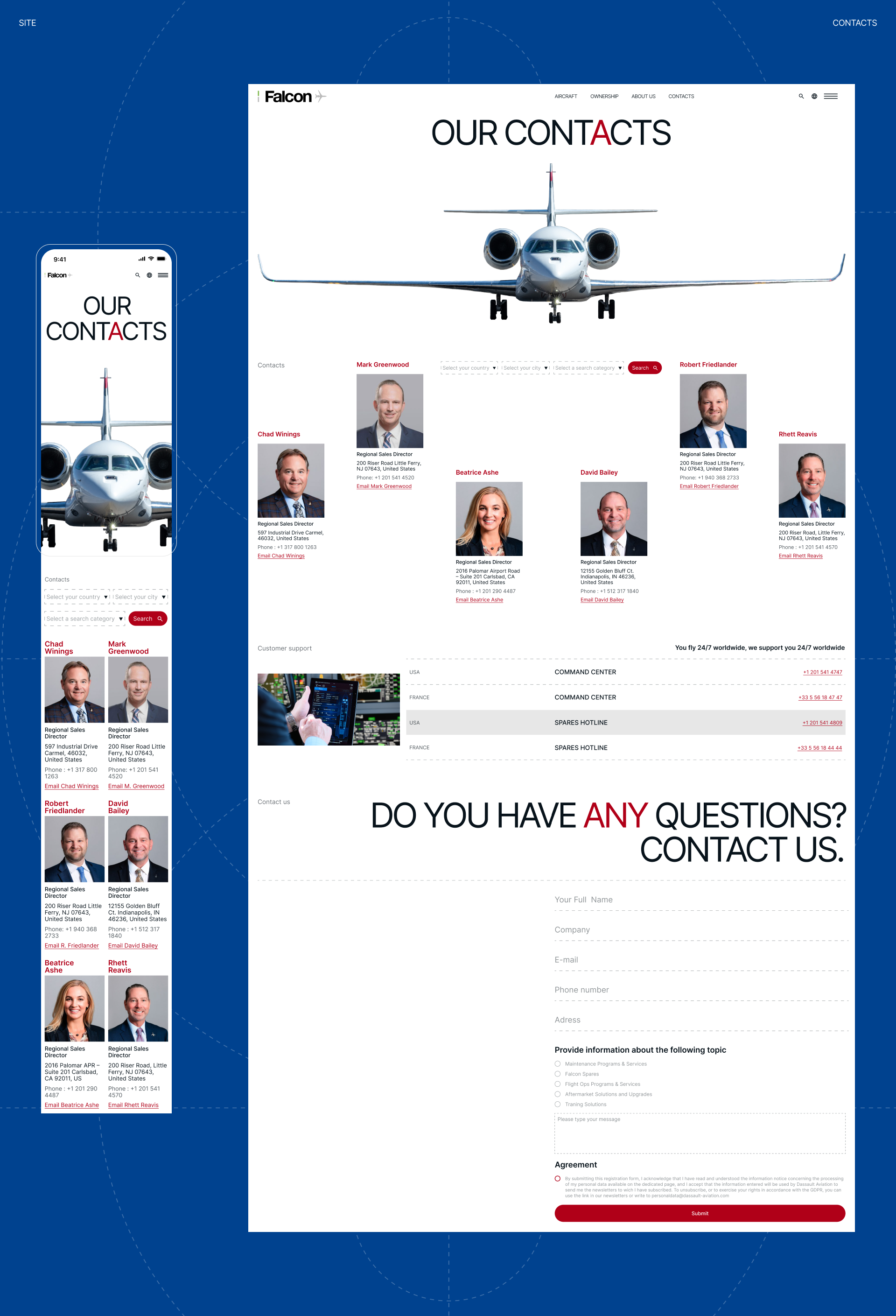 Dassault Falcon — Изображение №14 — Интерфейсы, Брендинг на Dprofile