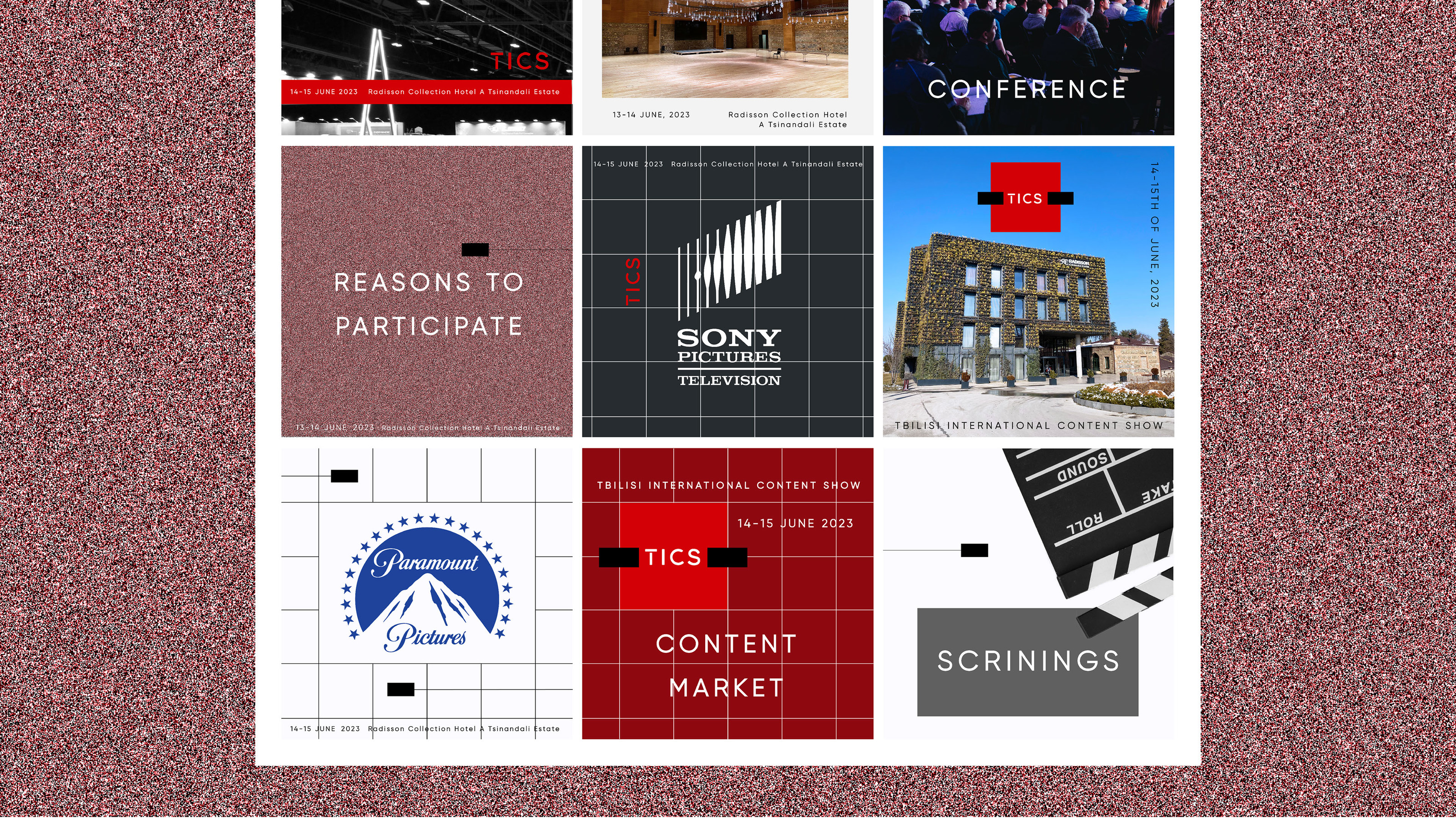 TICS Tbilisi International Content Show — Изображение №6 — Брендинг, Графика на Dprofile