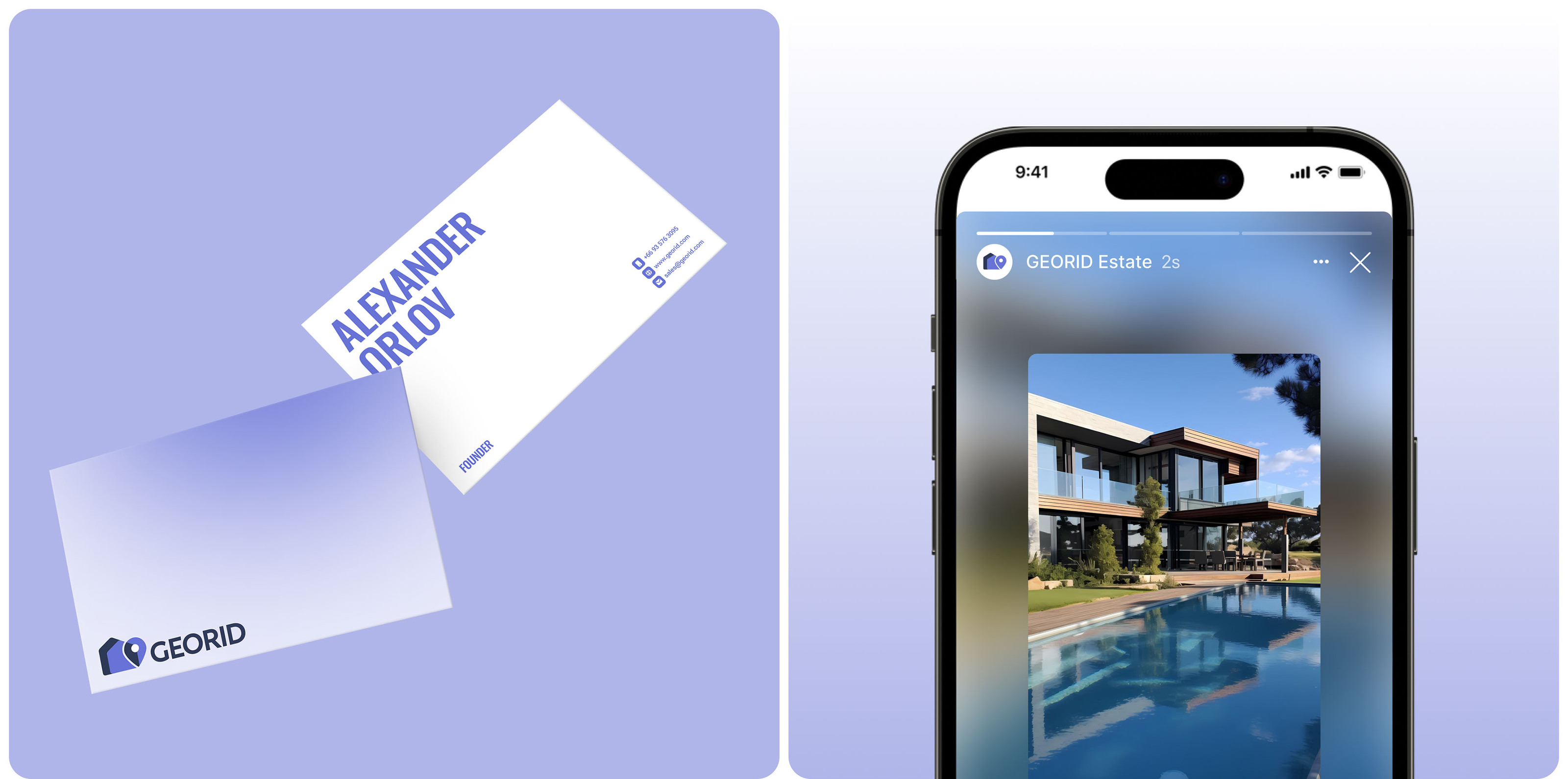 GEORID – Real Estate UX/UI — Изображение №6 — Интерфейсы, Брендинг на Dprofile