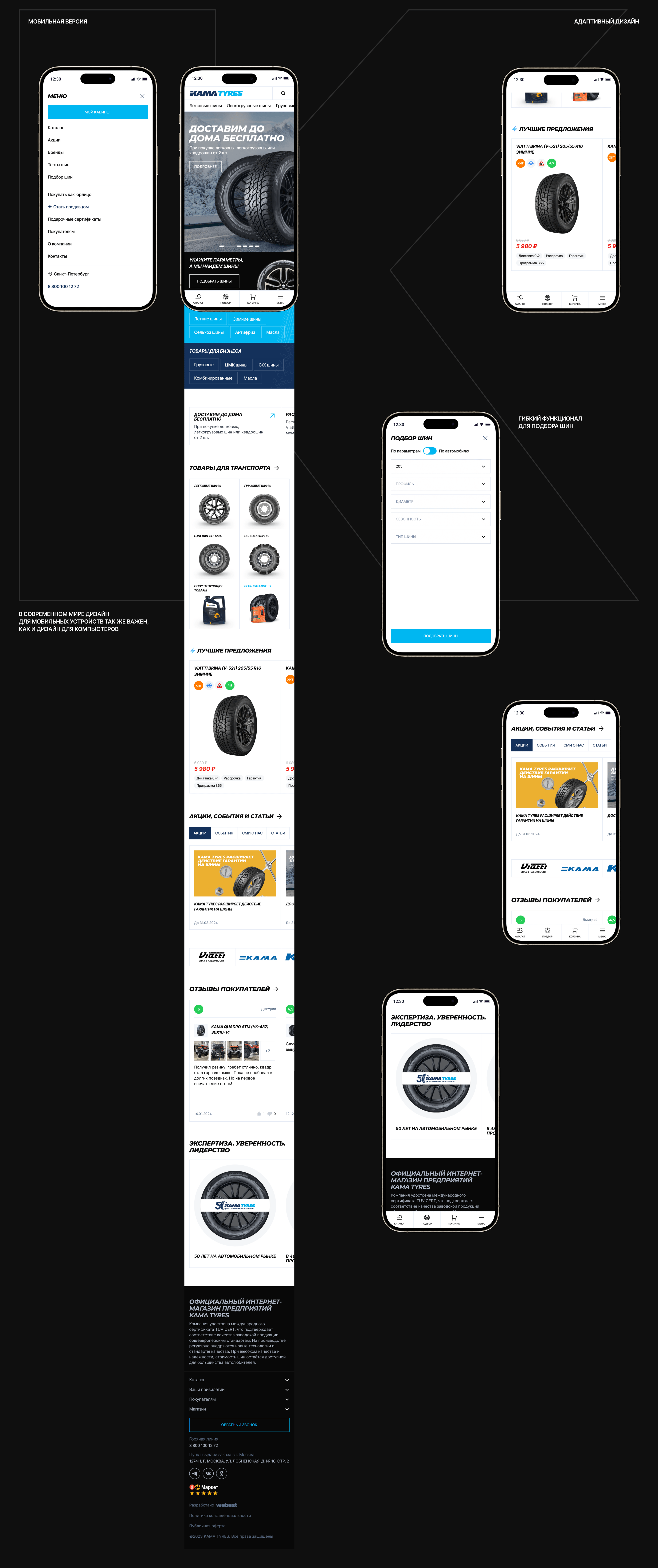 KAMATYRES | e-commerce — Изображение №7 — Интерфейсы на Dprofile
