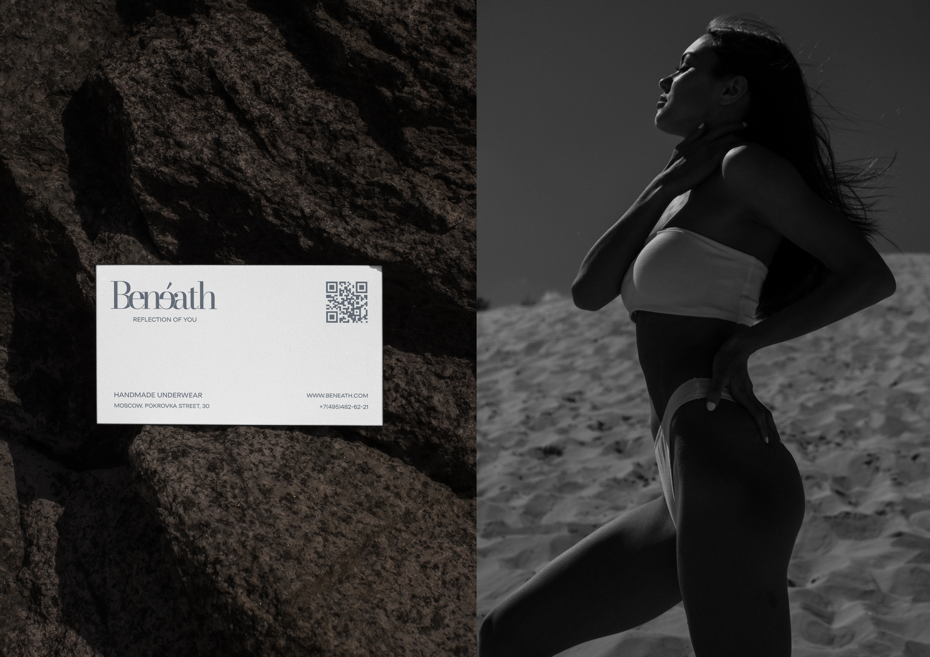 Beneath | Brand Identity | Handmade underwear brand — Изображение №2 — Брендинг на Dprofile