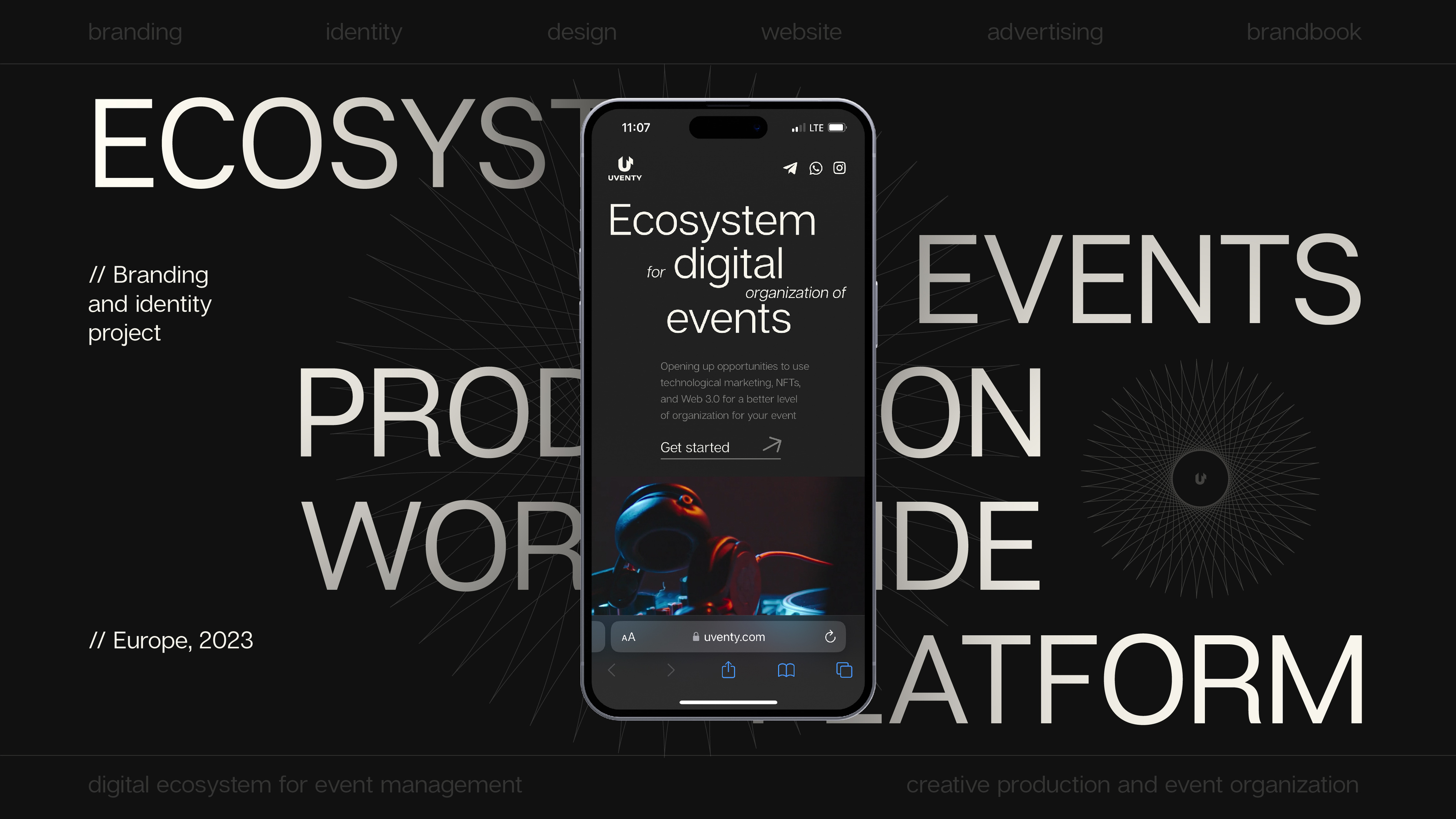 UVENTY: БРЕНДИНГ И САЙТ — Изображение №1 — Интерфейсы, Брендинг на Dprofile