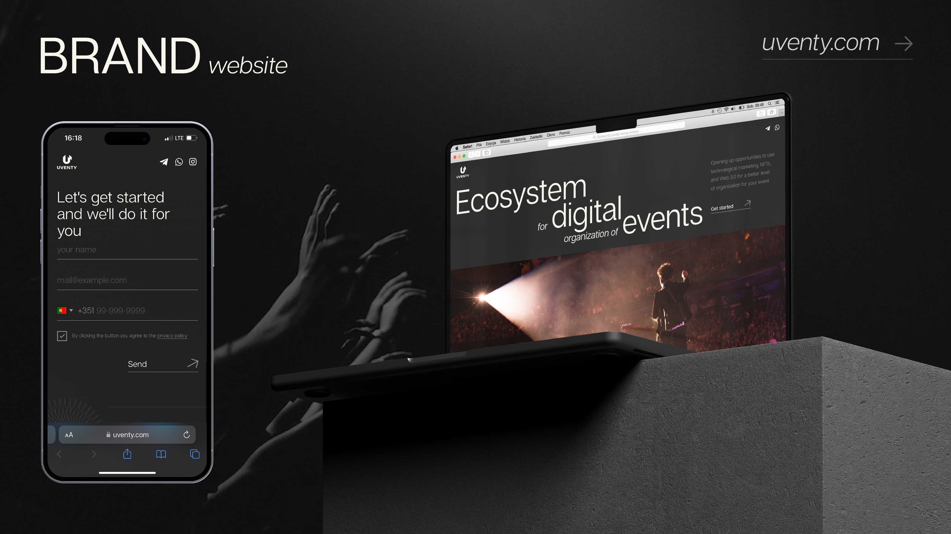 UVENTY: БРЕНДИНГ И САЙТ — Изображение №8 — Интерфейсы, Брендинг на Dprofile