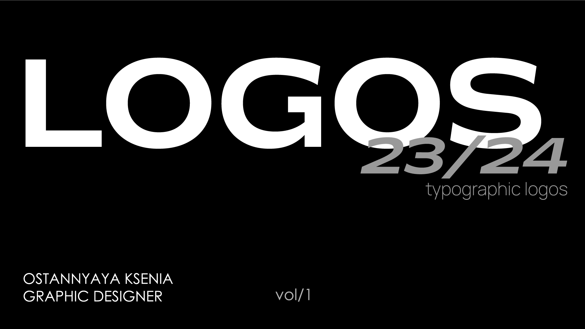 LogoFolio 23/24 — Изображение №1 — Брендинг на Dprofile