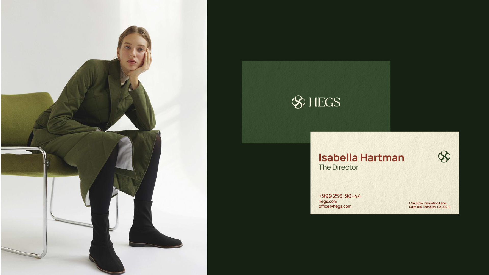 Женская одежда "Hegs" — Изображение №4 — Брендинг на Dprofile