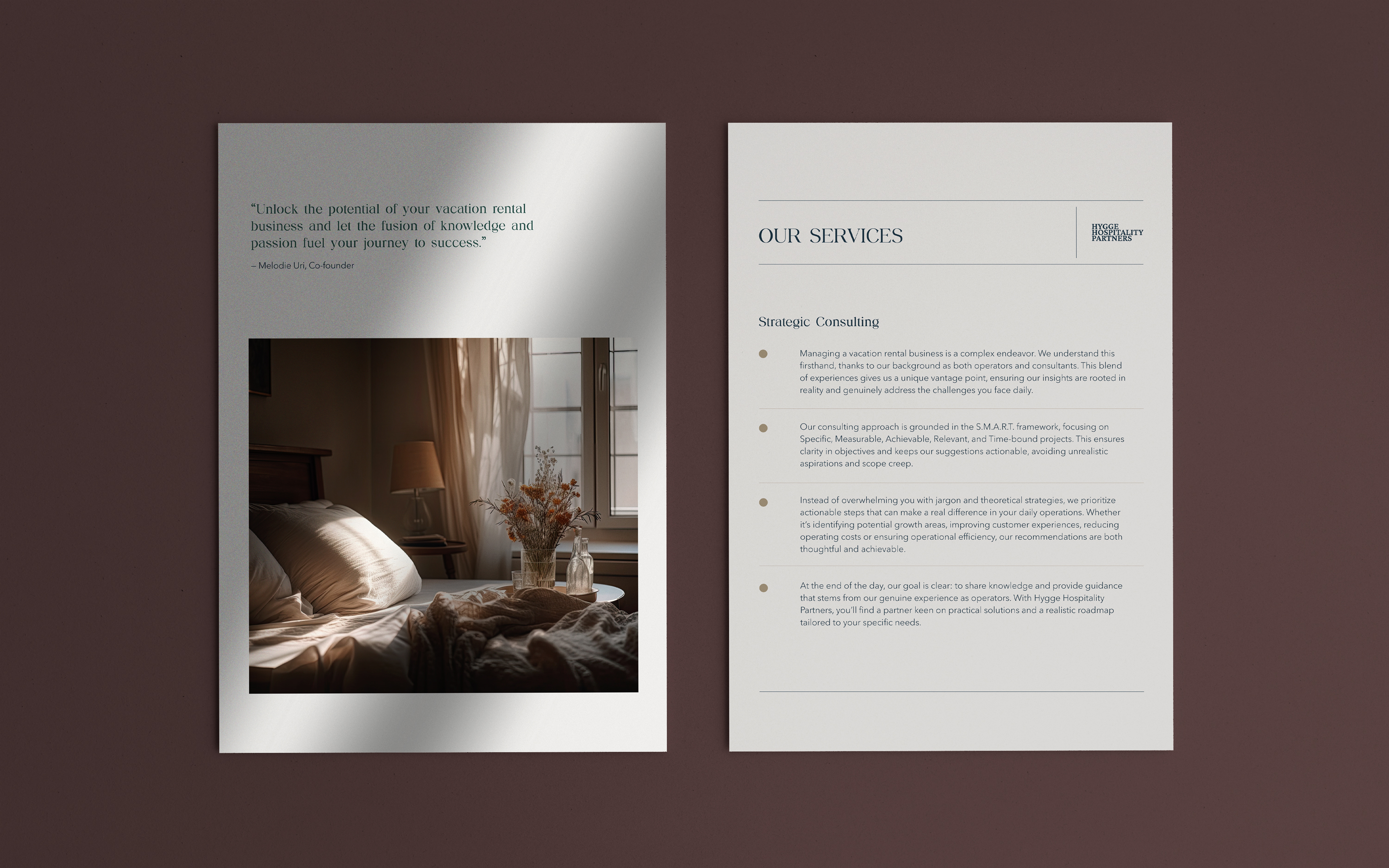 брошюра Hygge Hospitality — Изображение №7 — Графика на Dprofile