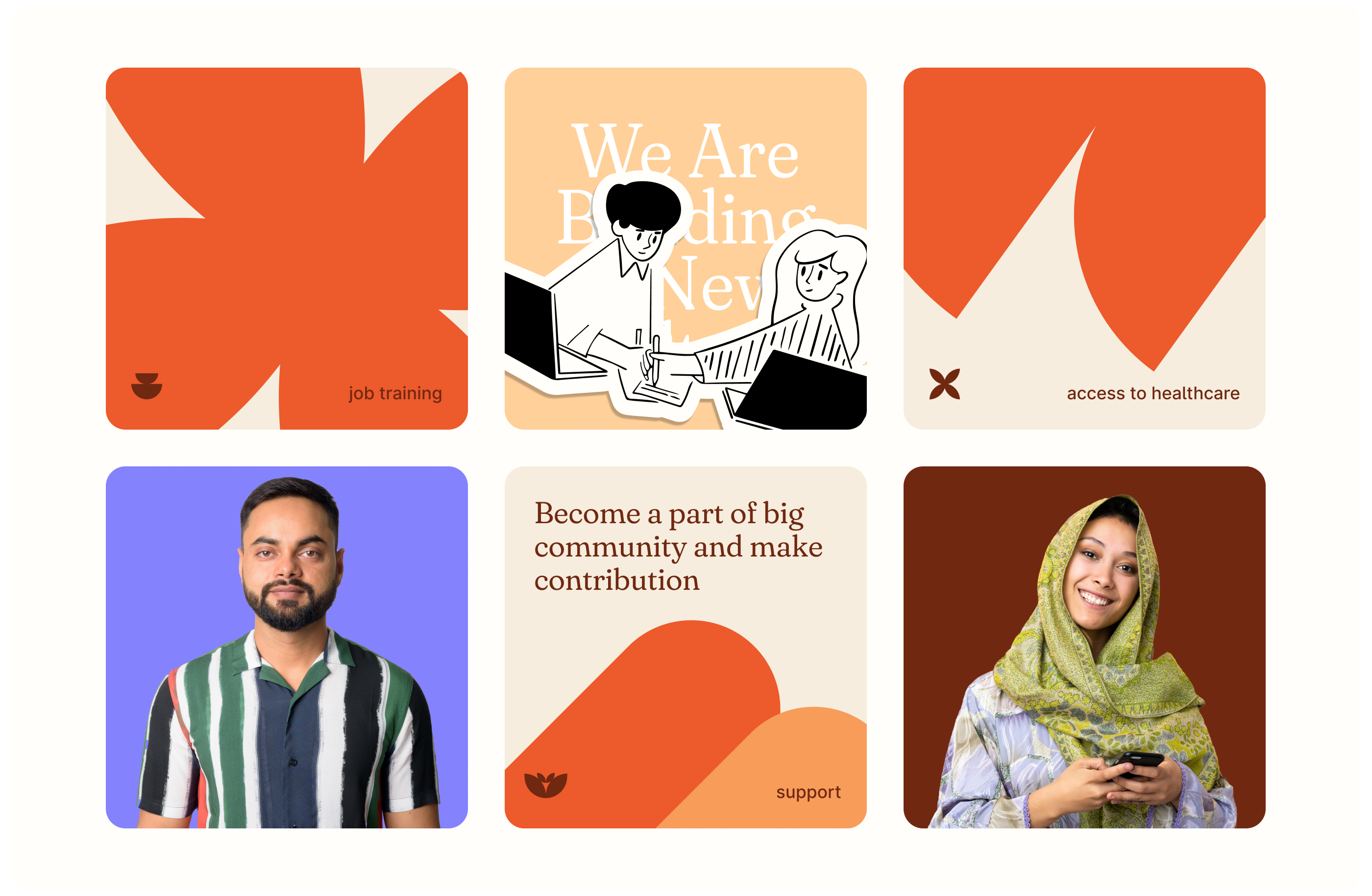 Silk Road Foundation. Branding & Digital communication — Изображение №14 — Брендинг, Иллюстрация на Dprofile