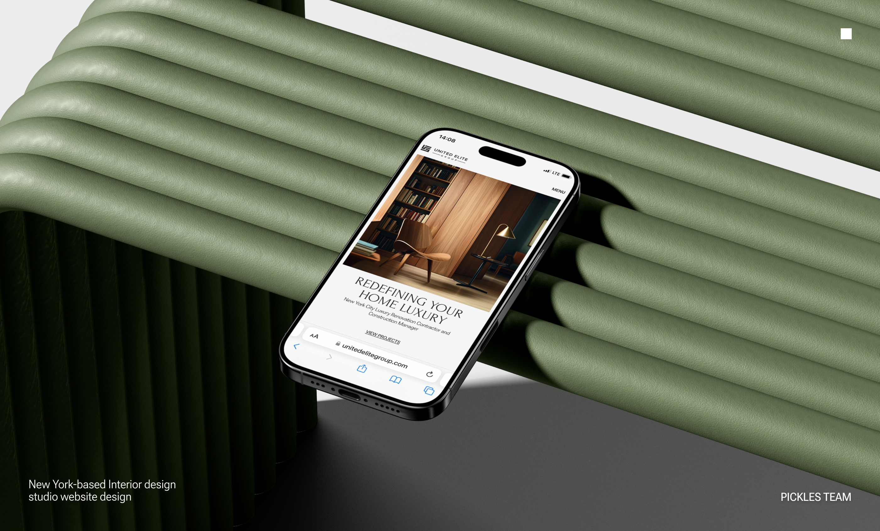 United Elite Group. Redesign of web-site for NYC brand — Изображение №1 — Интерфейсы на Dprofile