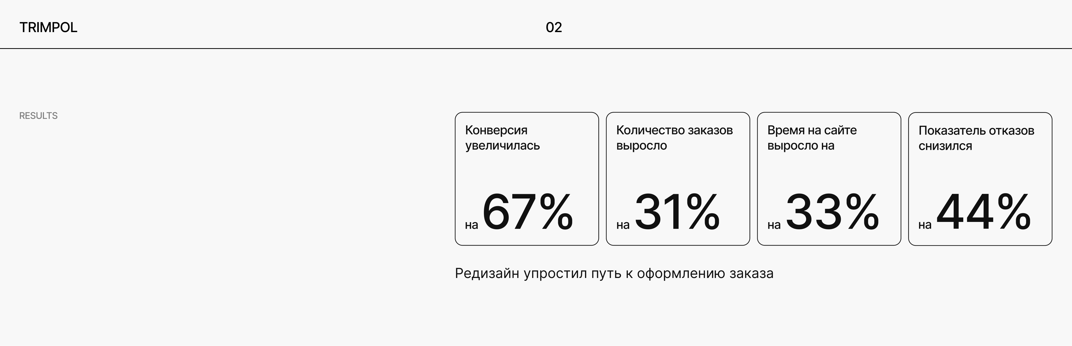 TRIMPOL — Fashion brand. UX+UI & Creative — Изображение №4 — Интерфейсы, Маркетинг на Dprofile