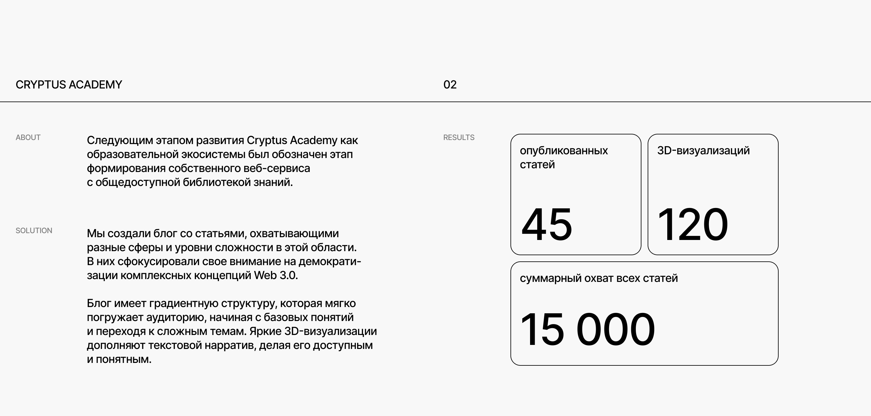 Cryptus Academy. Web-site and communication — Изображение №6 — Интерфейсы, 3D на Dprofile