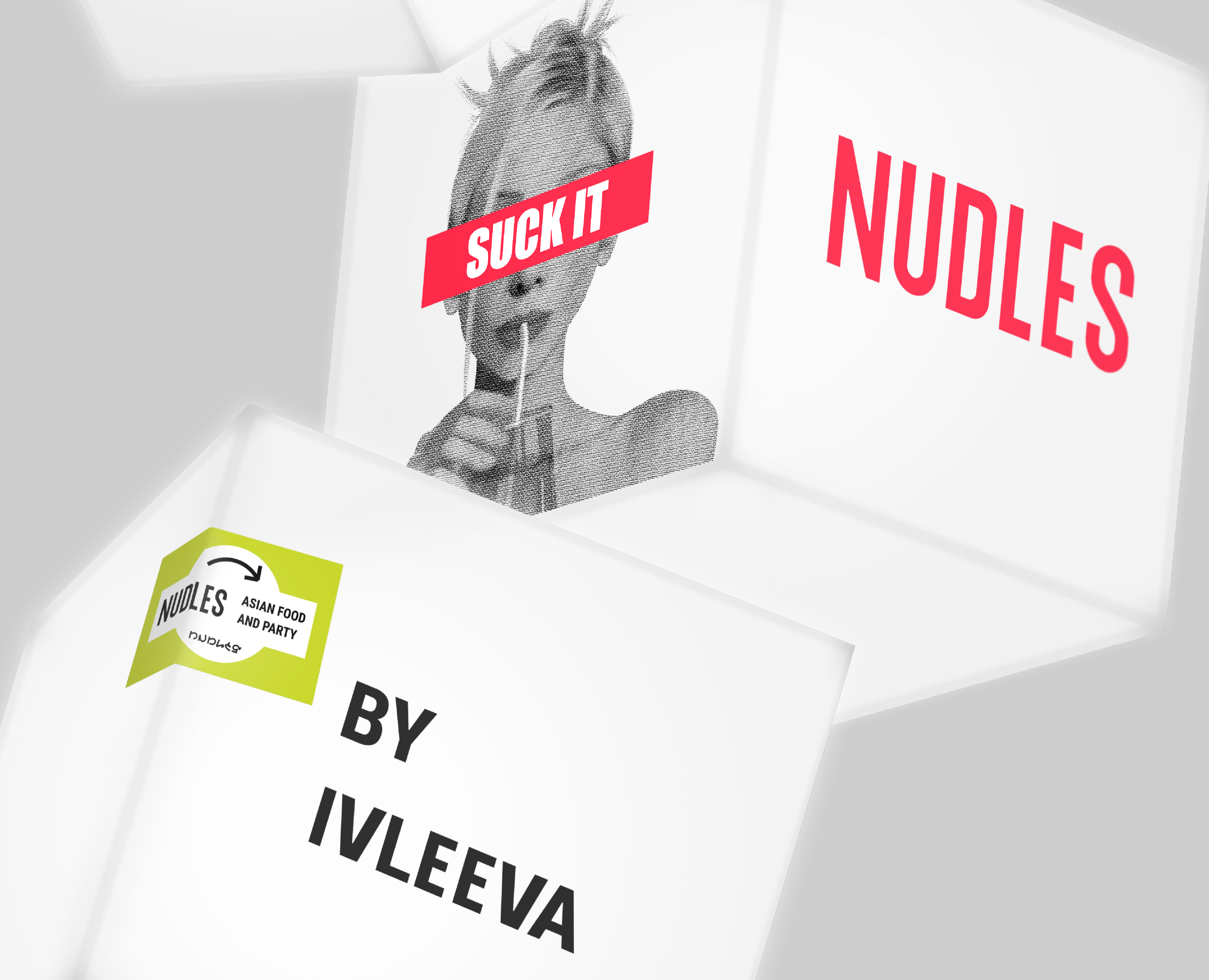 Nudles by Ivleeva — Брендинг, Графика на Dprofile