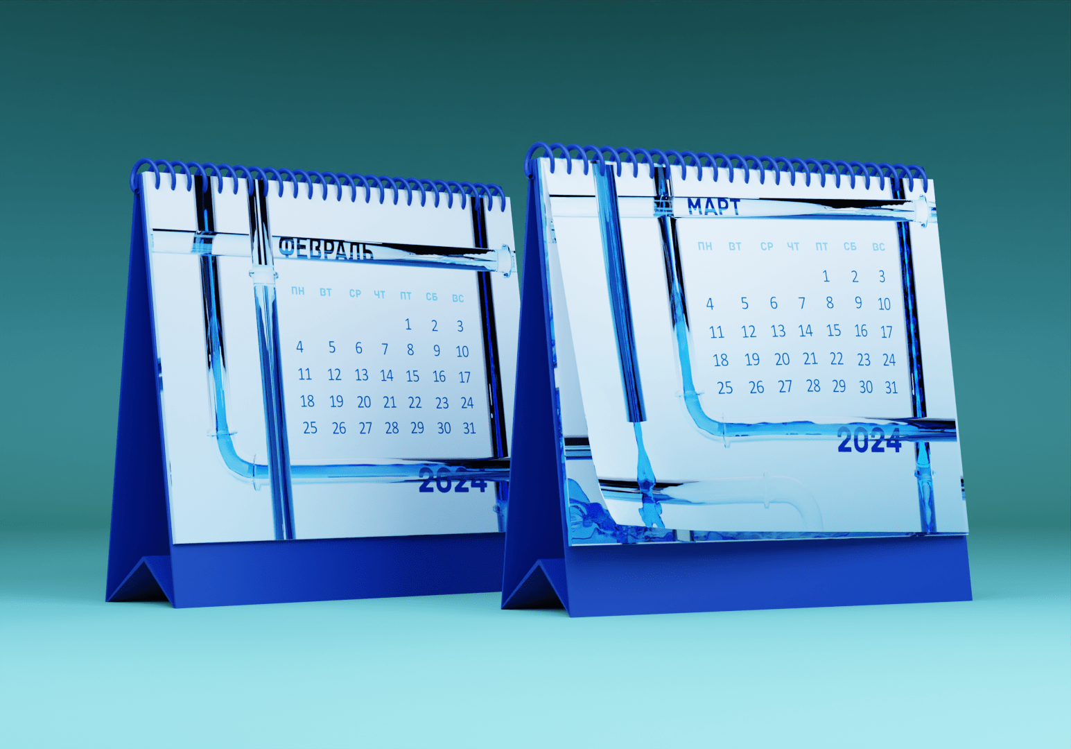 Дизайн корпоративного календаря — Изображение №5 — Брендинг, Графика на Dprofile