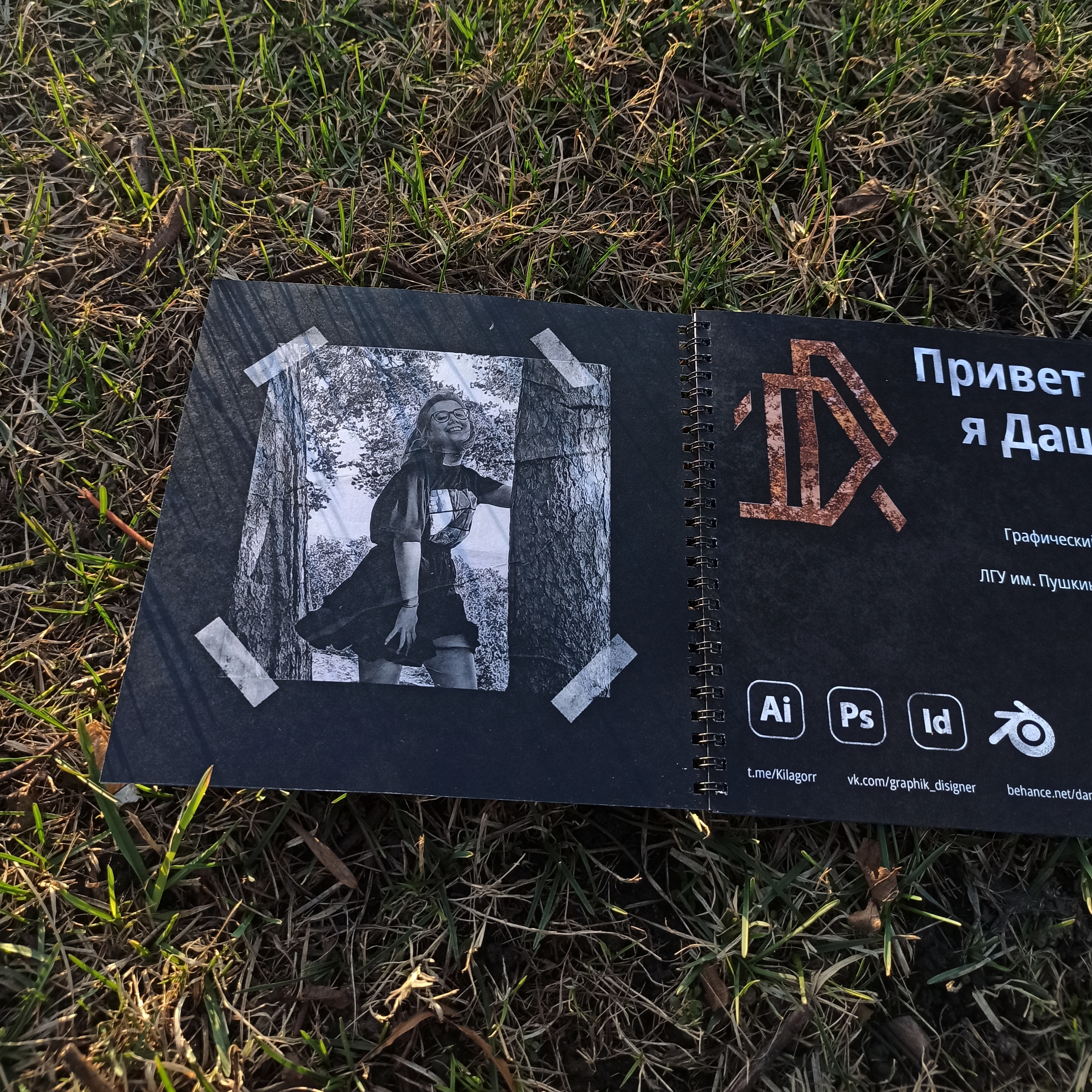 Брошюра с портфолио — Изображение №2 — Графика на Dprofile