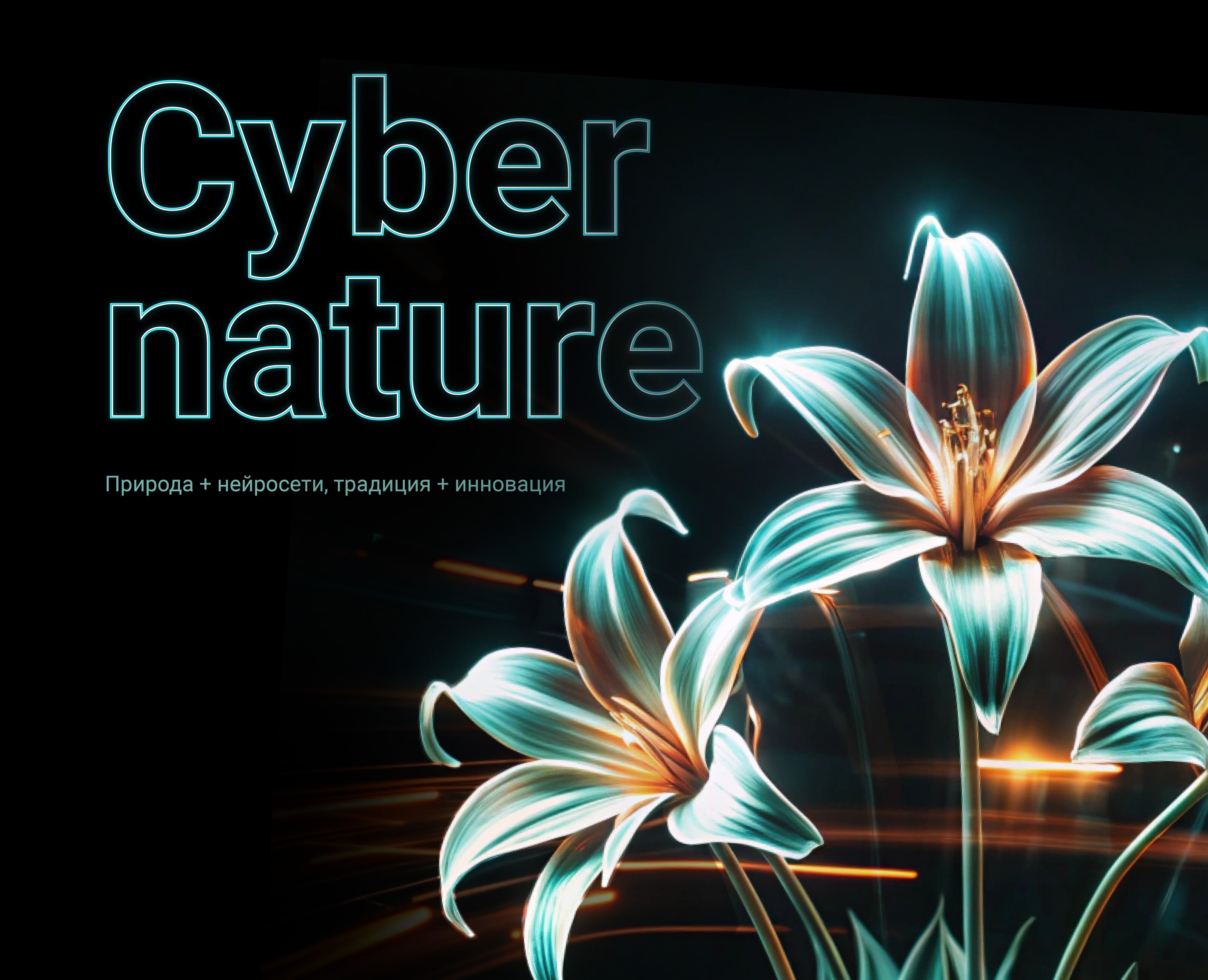 Мерч "Cyber nature" — Графика, Маркетинг на Dprofile