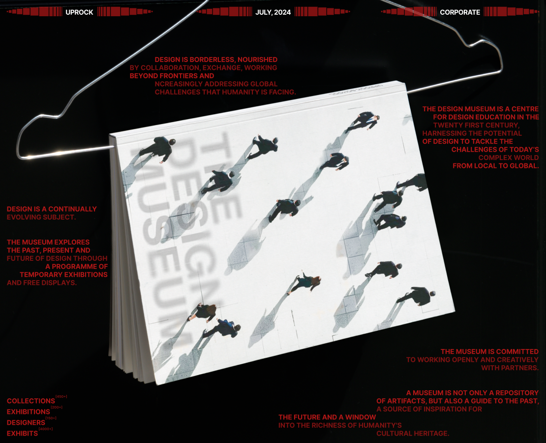 THE DESIGN MUSEUM | Corporate — Интерфейсы на Dprofile
