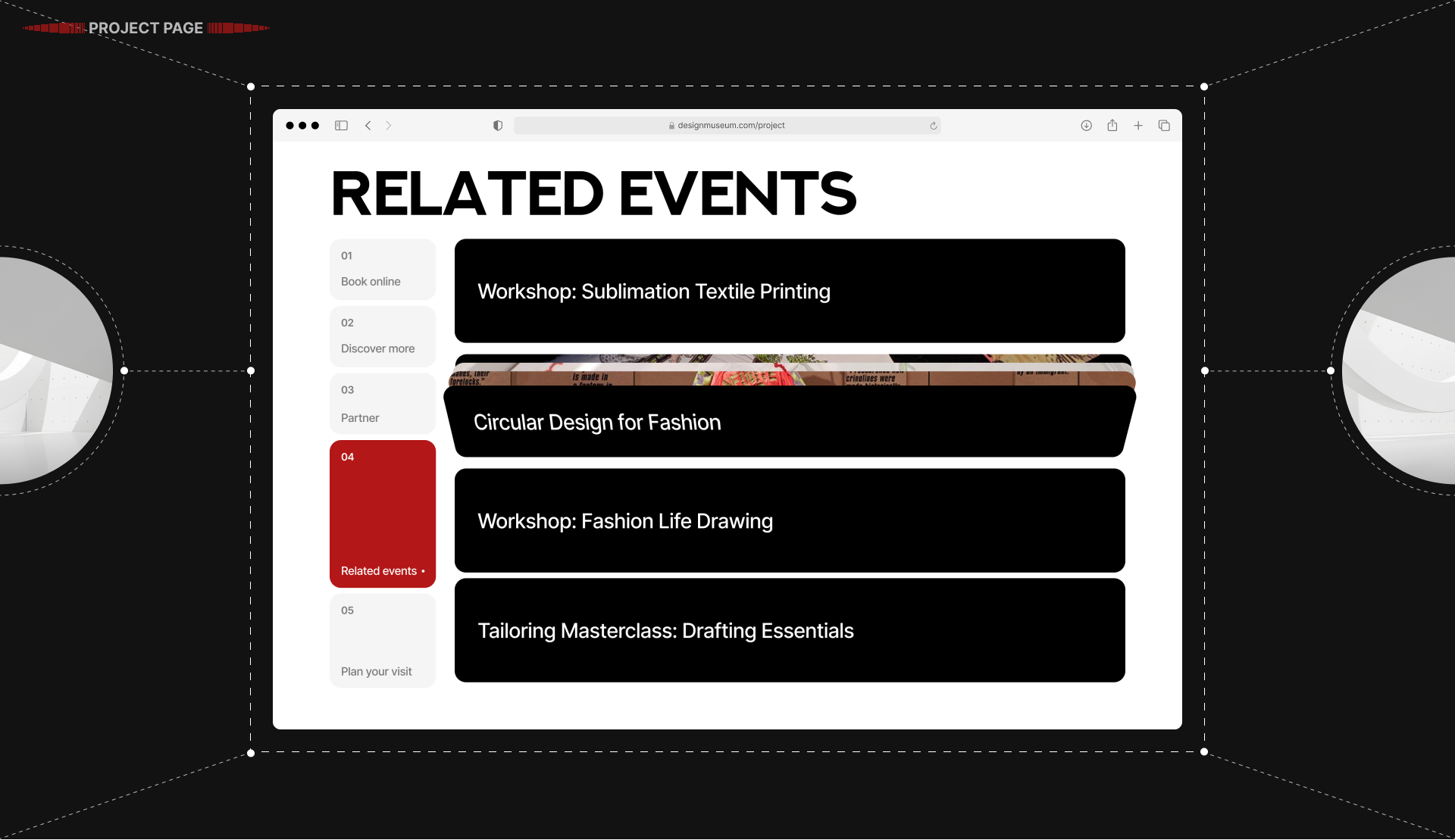 THE DESIGN MUSEUM | Corporate — Изображение №12 — Интерфейсы на Dprofile