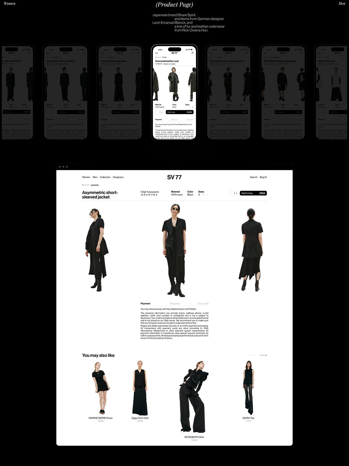 SV77 | E-commerce — Изображение №7 — Интерфейсы на Dprofile