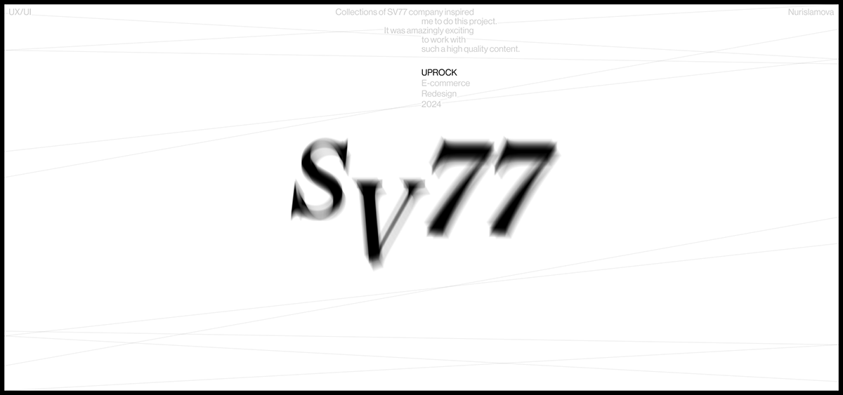 SV77 | E-commerce — Изображение №1 — Интерфейсы на Dprofile