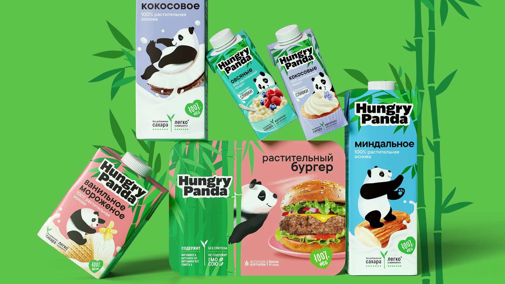 Hungry Panda — Изображение №1 — Брендинг, Анимация на Dprofile
