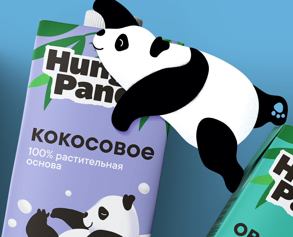 Hungry Panda — Брендинг, Анимация на Dprofile