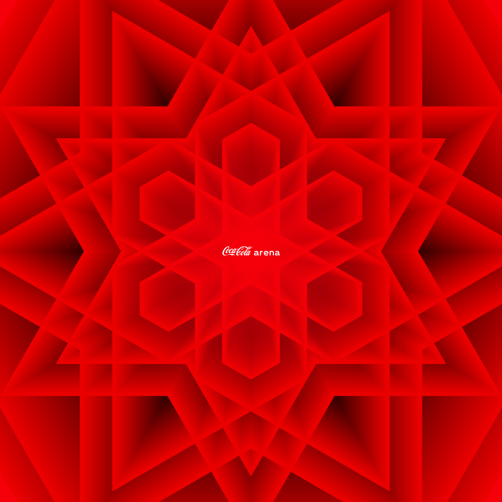 Coca-Cola Arena Pattern & Font Design — Изображение №1 — Брендинг, Иллюстрация на Dprofile
