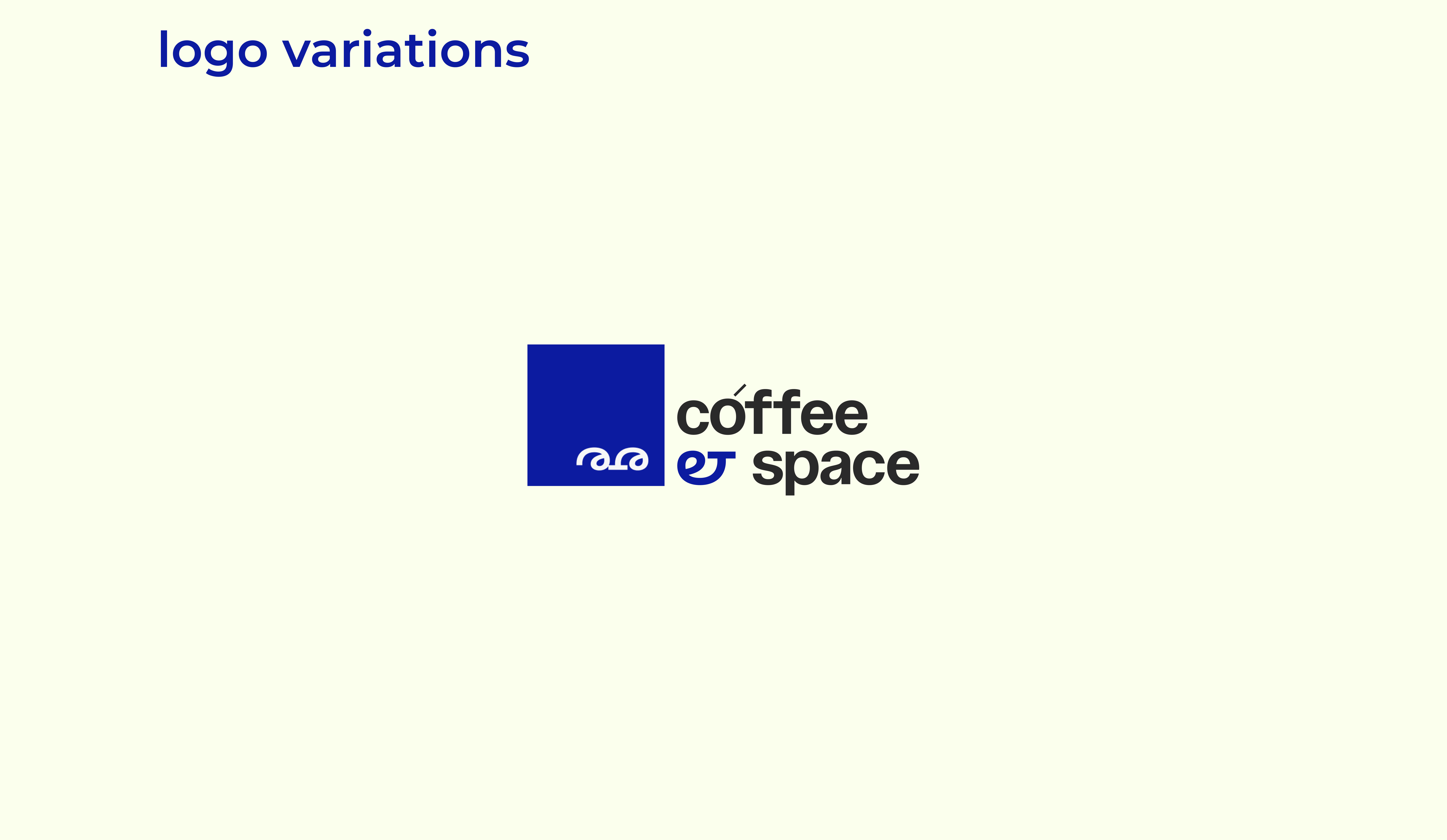 coffee brand identity//coffee&space — Изображение №3 — Брендинг на Dprofile