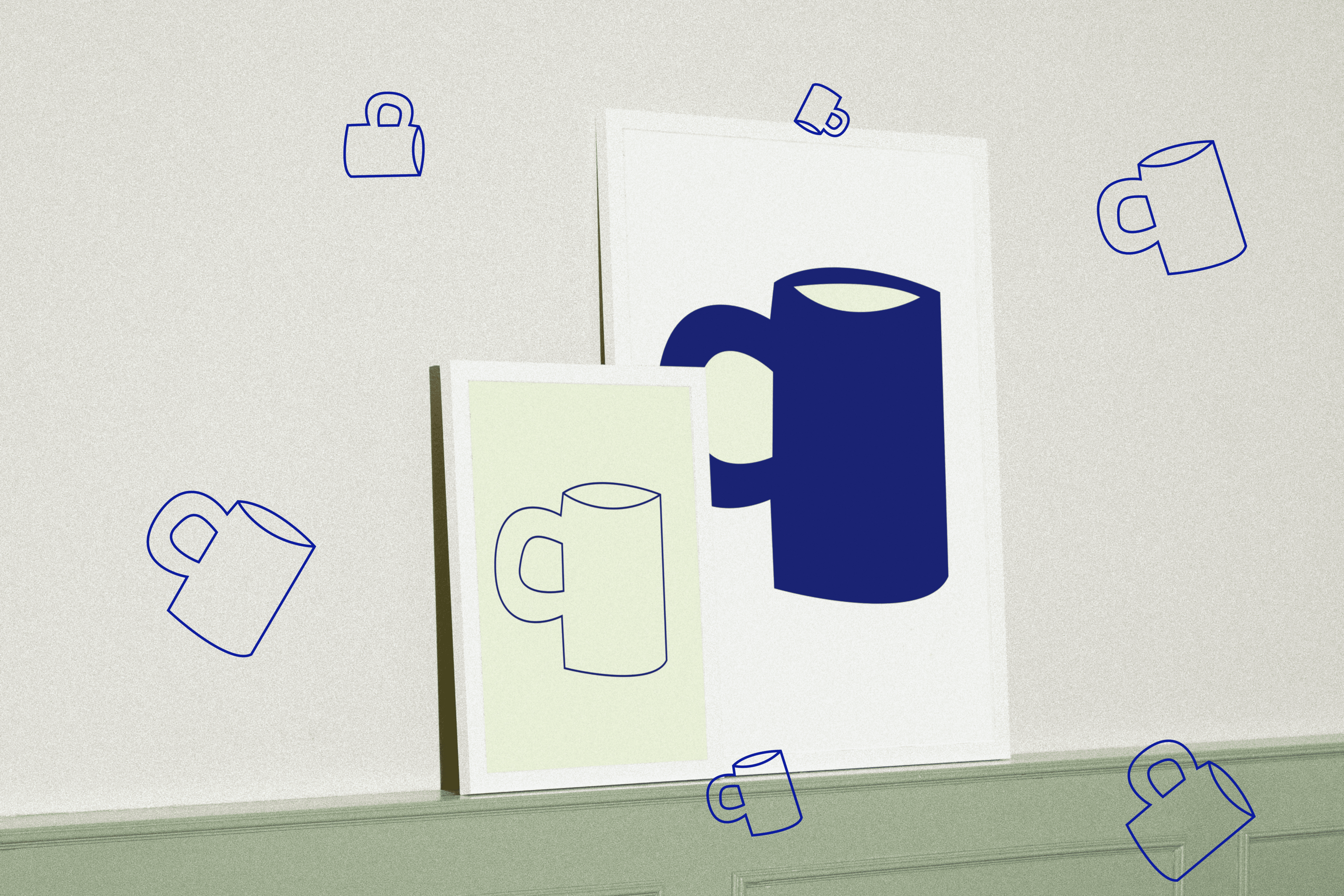 coffee brand identity//coffee&space — Изображение №9 — Брендинг на Dprofile