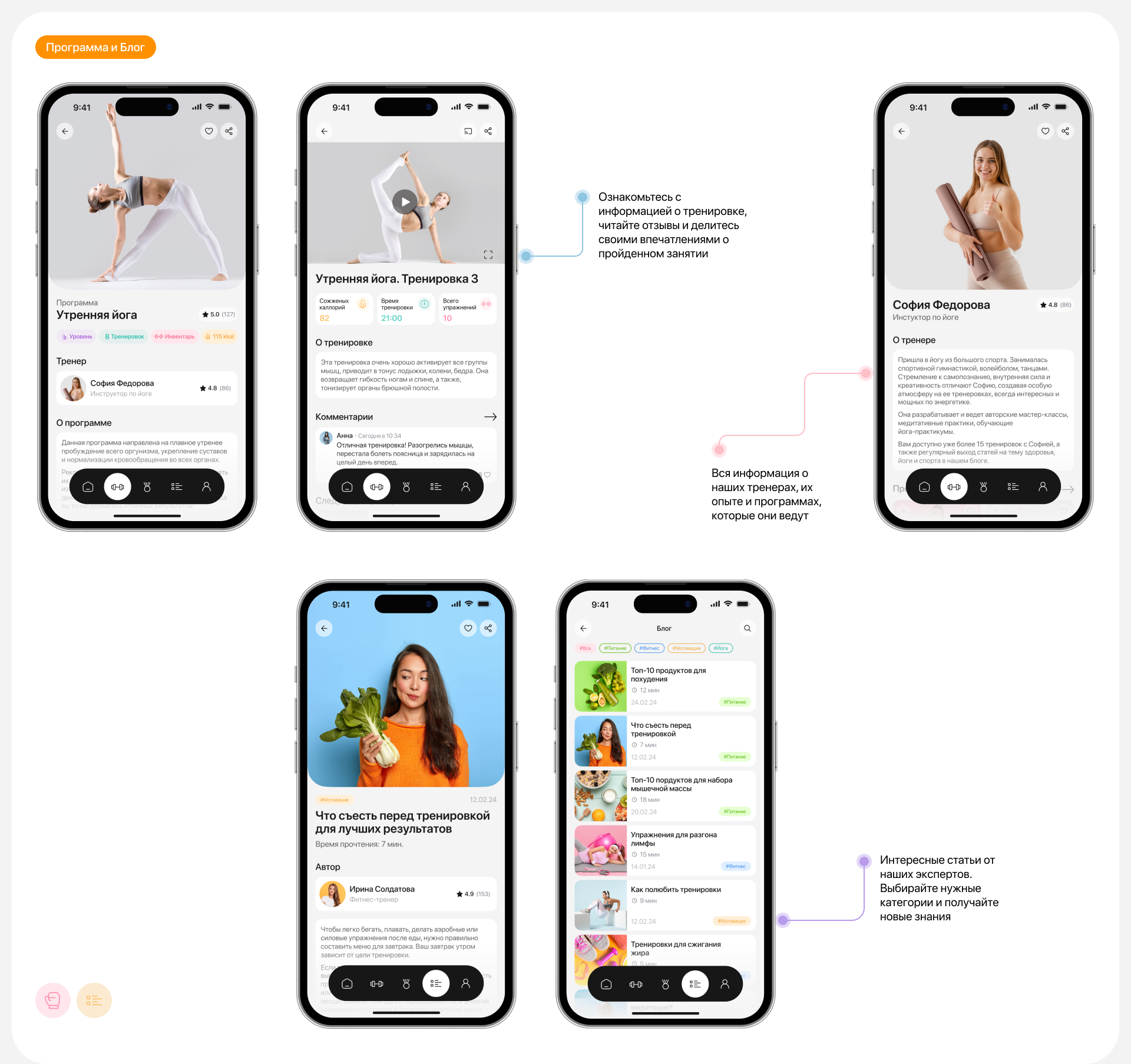 FitSport | Mobile App — Изображение №13 — Интерфейсы на Dprofile