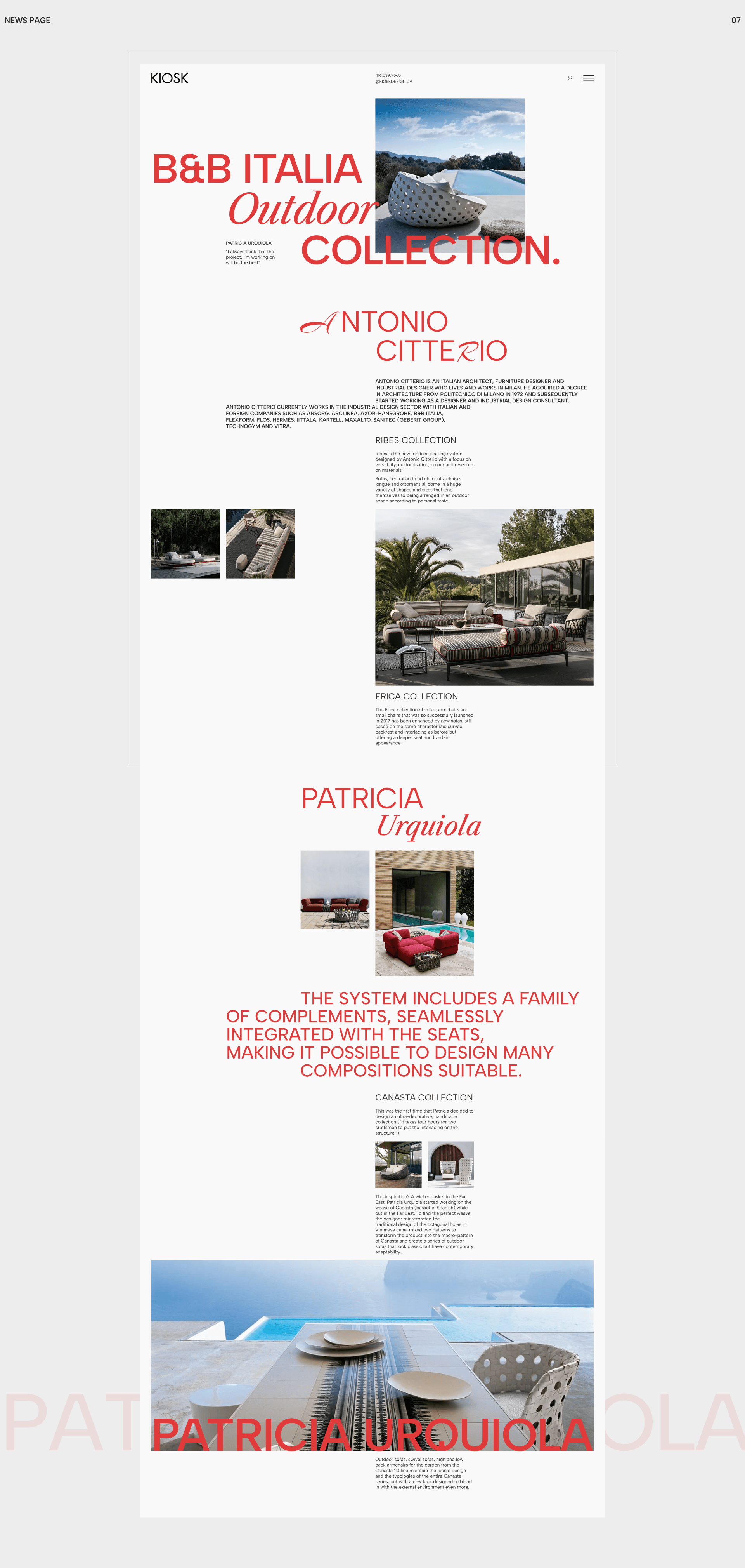 Corporate website | KIOSK — Изображение №15 — Интерфейсы, Анимация на Dprofile