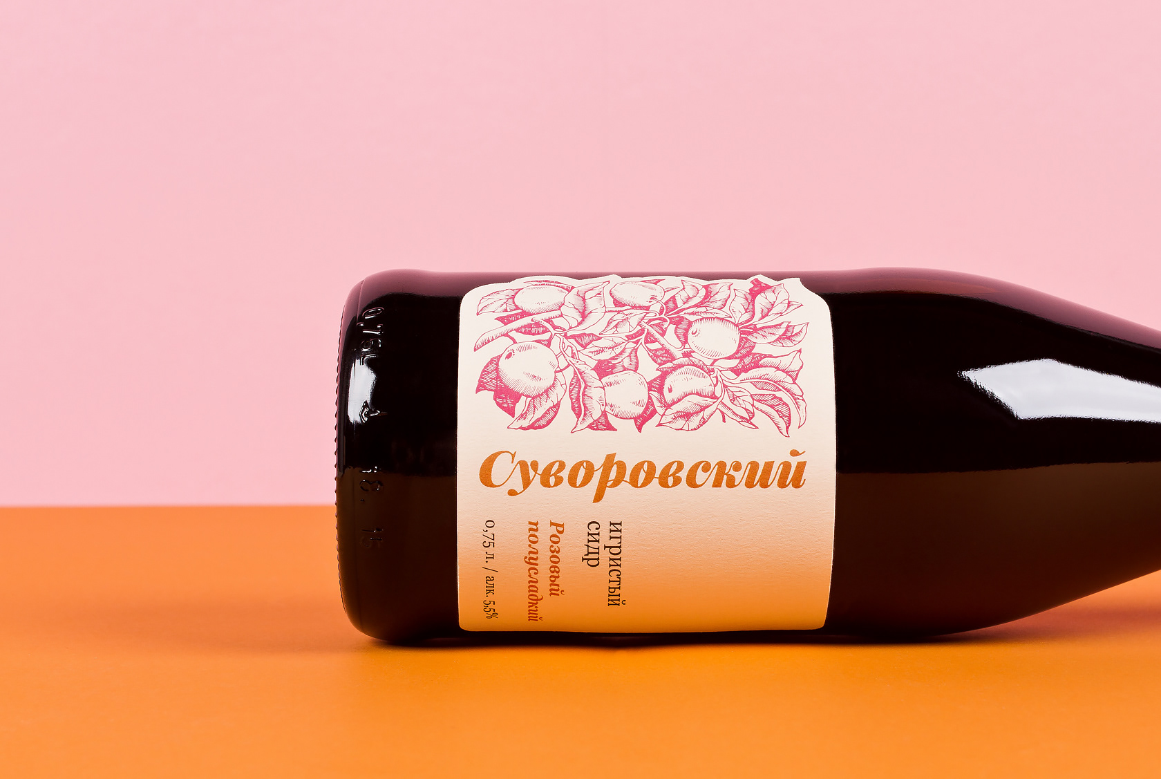 Сидр Суворовский — Изображение №7 — Брендинг, Графика на Dprofile