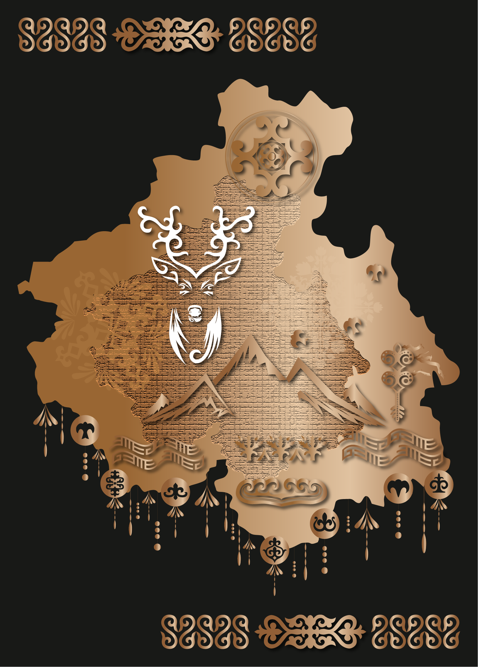 Ethnic. Gods and Spirits. Алтайцы — Изображение №5 — Брендинг, Графика на Dprofile
