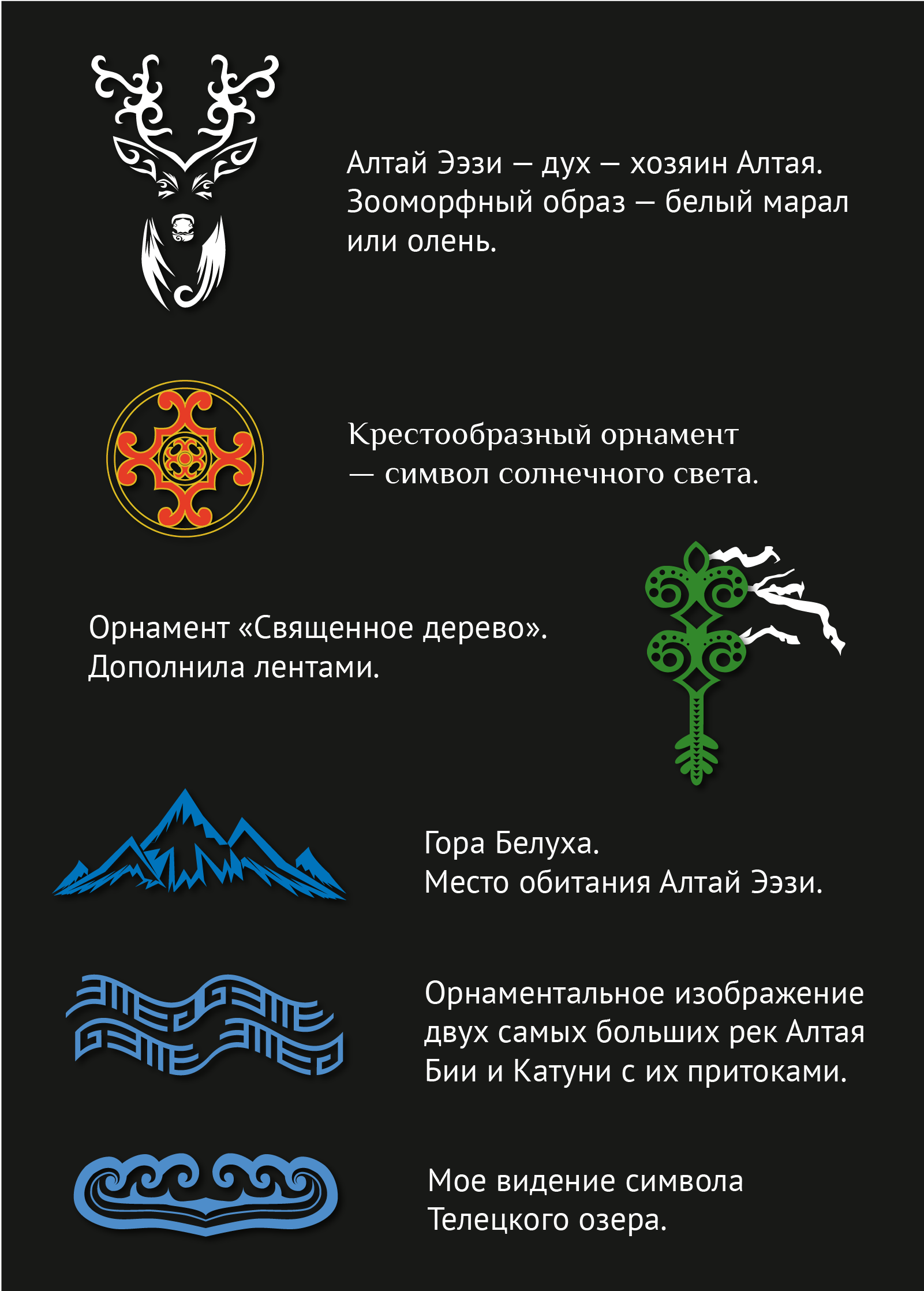 Ethnic. Gods and Spirits. Алтайцы — Изображение №6 — Брендинг, Графика на Dprofile