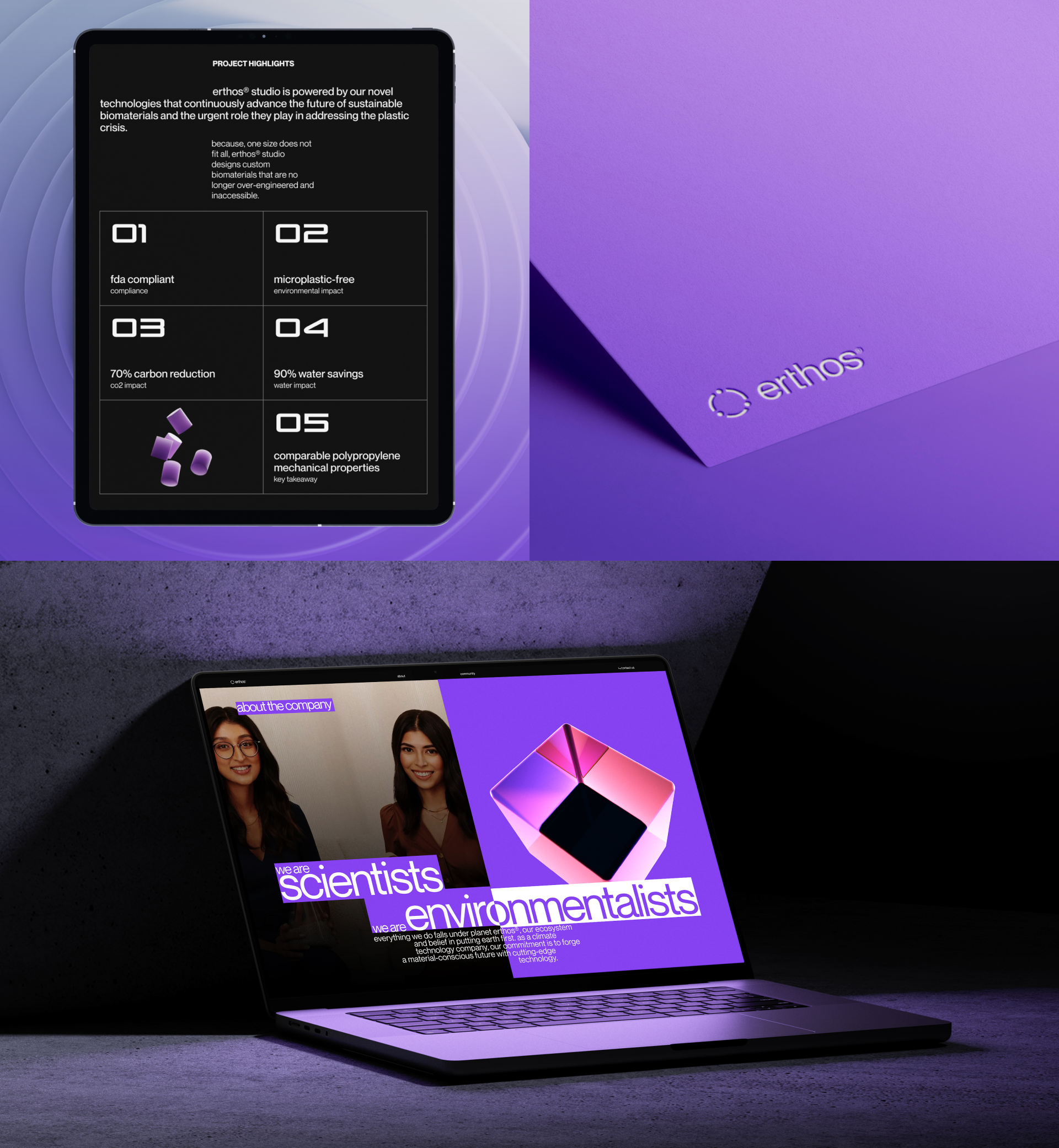 Erthos® | Corporate website — Изображение №13 — Интерфейсы на Dprofile