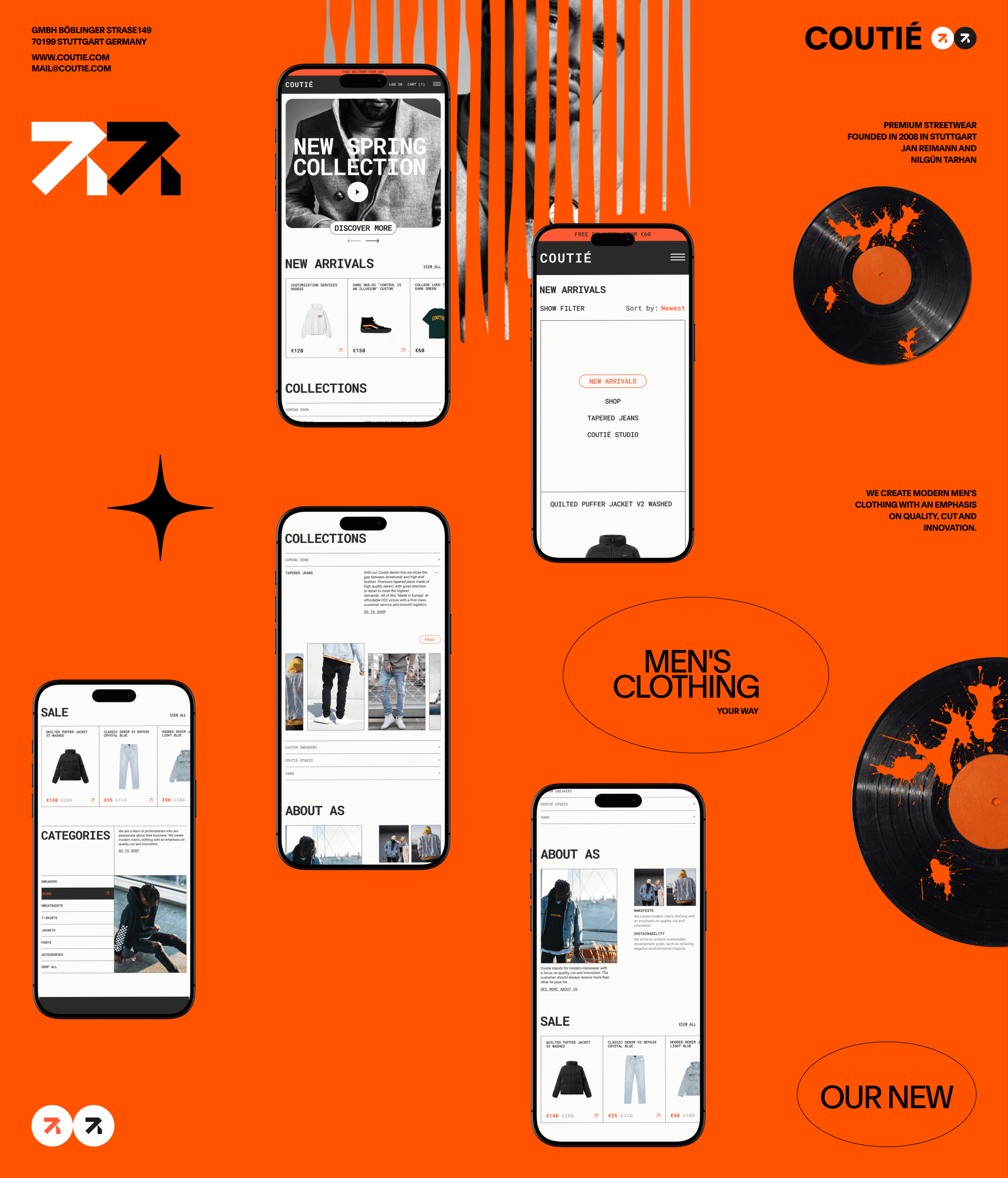 COUTIÉ | E-commerce redesign — Изображение №3 — Интерфейсы на Dprofile