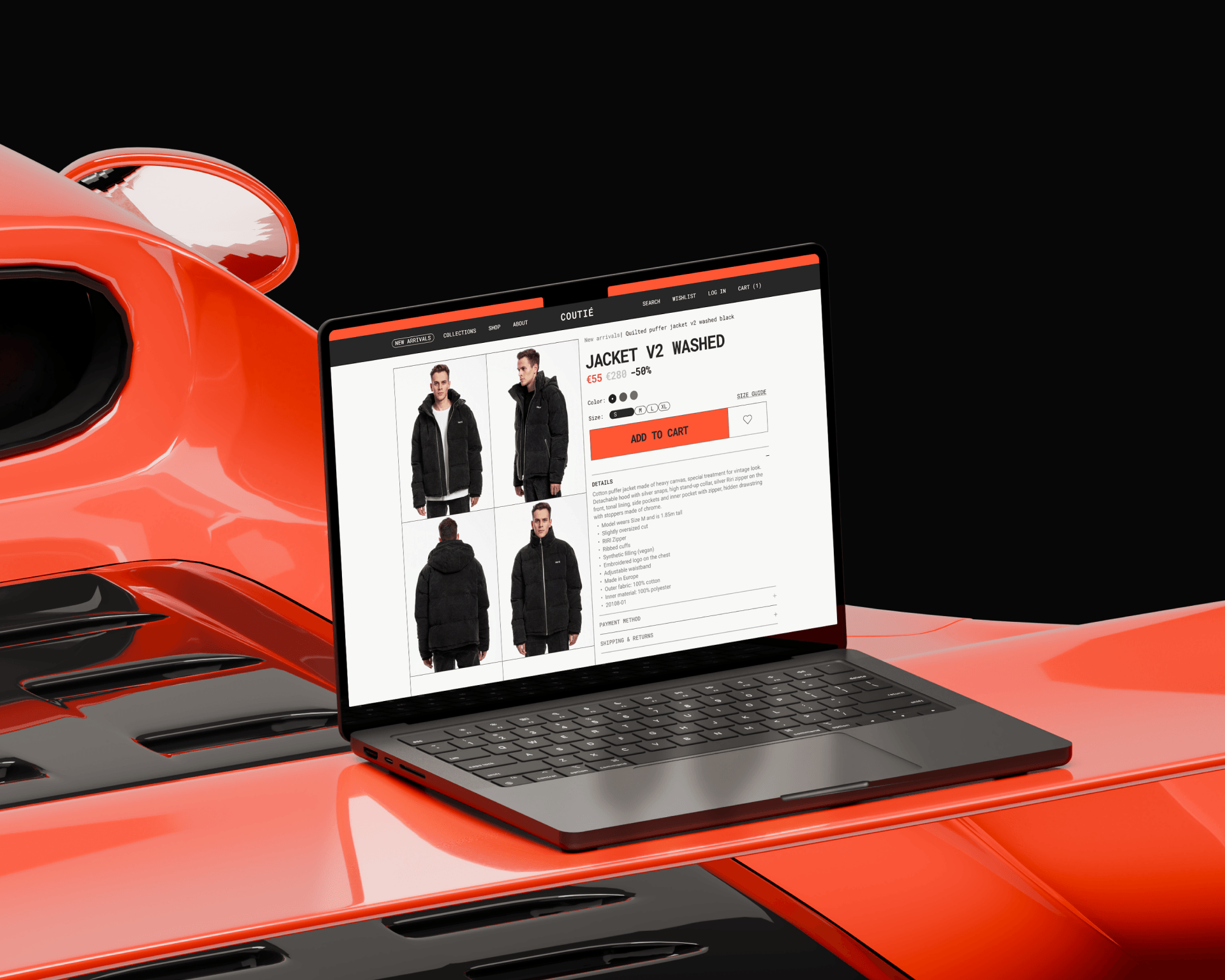 COUTIÉ | E-commerce redesign — Изображение №9 — Интерфейсы на Dprofile
