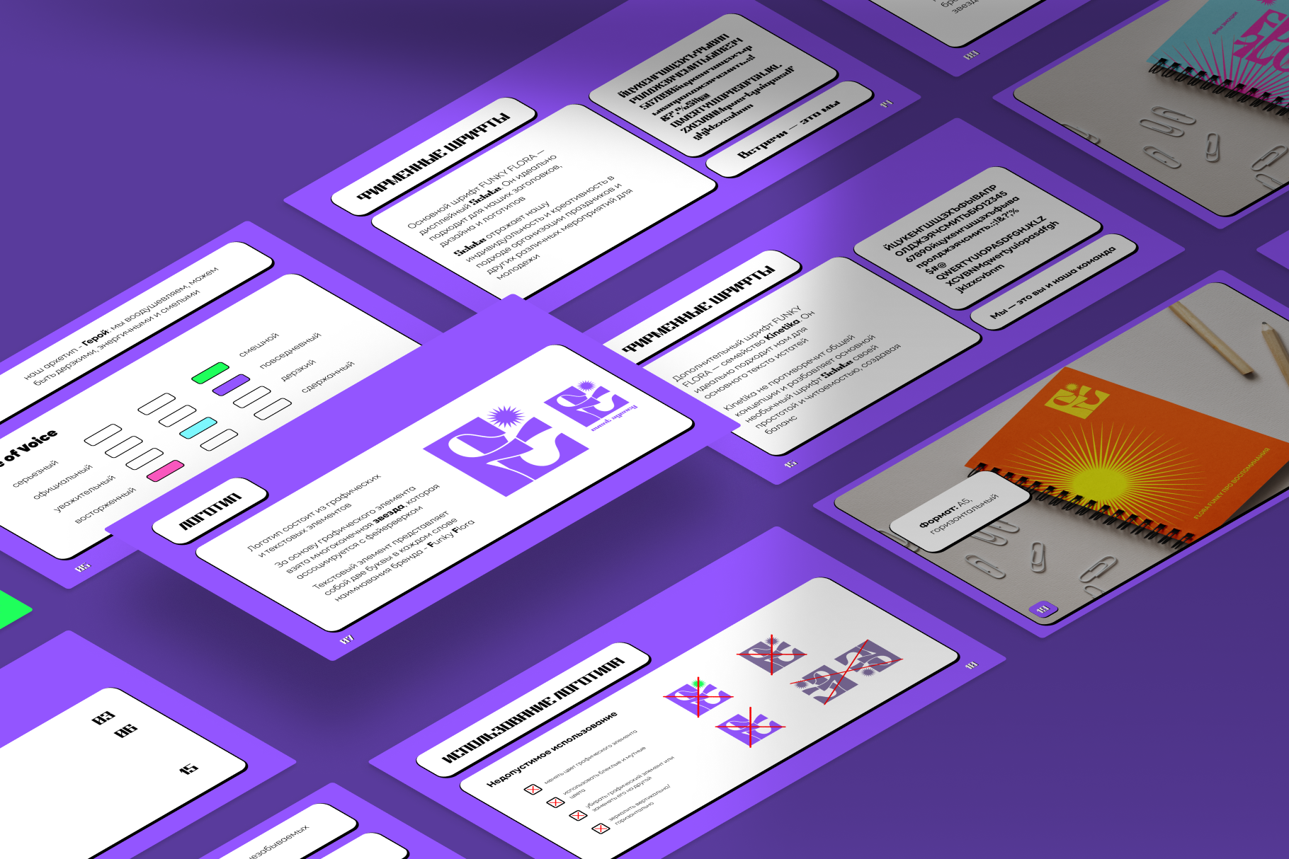 «FUNKY FLORA» | EVENT AGENCY — Изображение №9 — Брендинг, Графика на Dprofile
