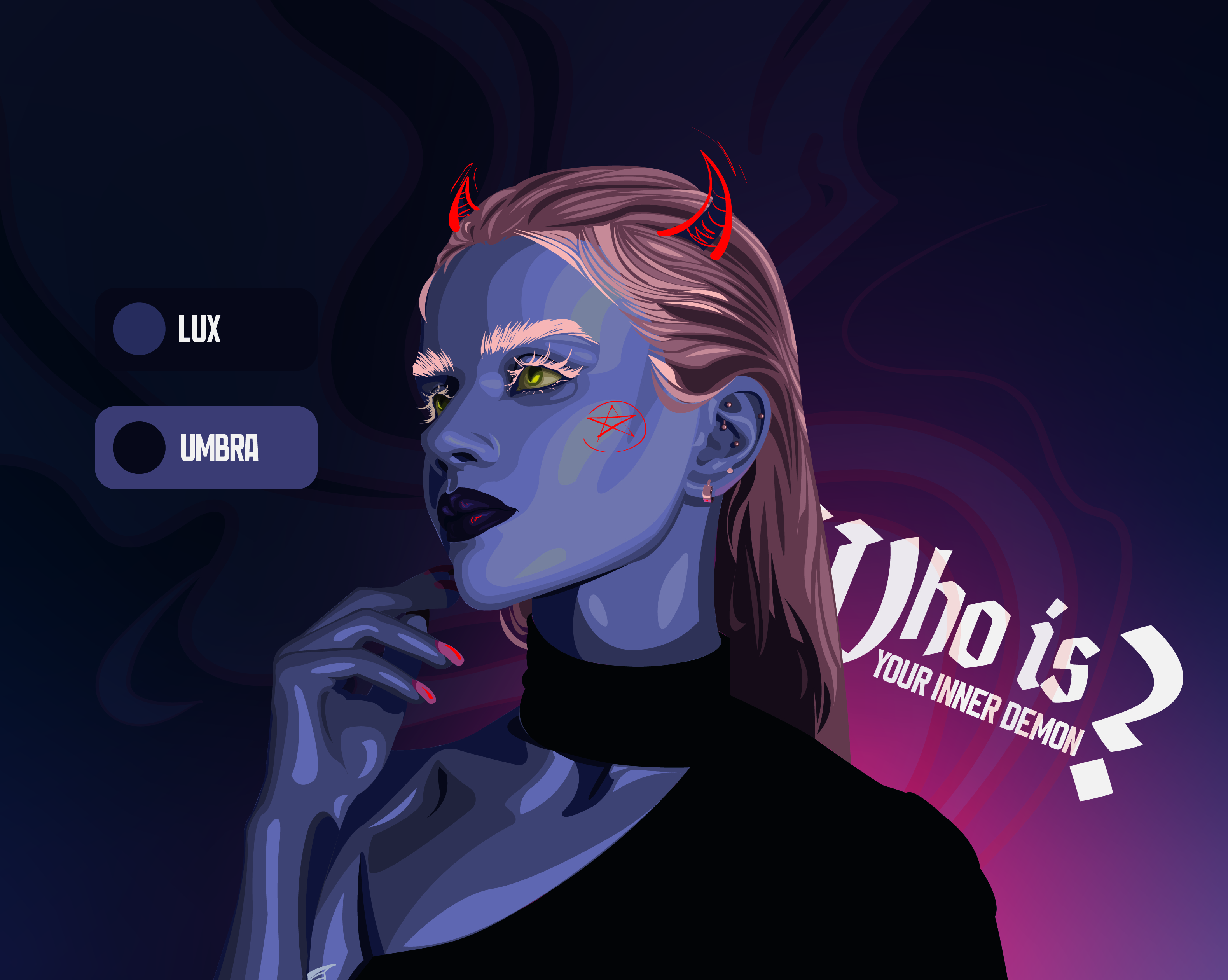 Внутренний демон, кто он? — Изображение №1 — Иллюстрация на Dprofile