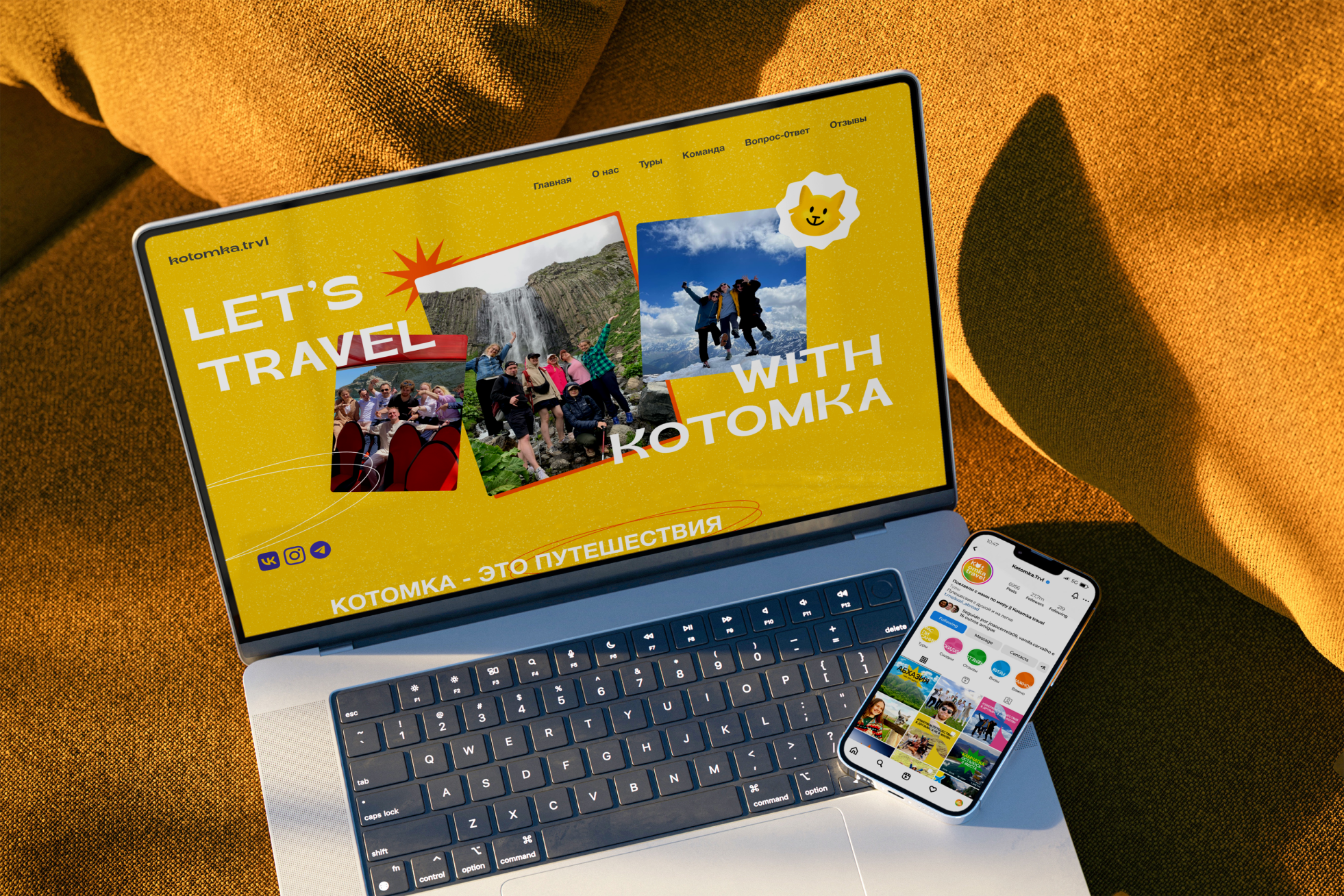 Фирменный стиль для тур агенства Котомка — Изображение №10 — Интерфейсы, Брендинг на Dprofile