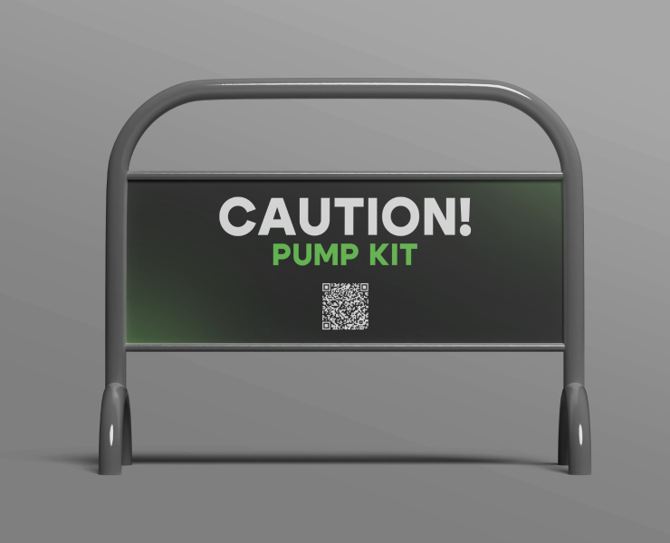 Фирменный стиль для WEB3 агентства | PUMP KIT на Dprofile