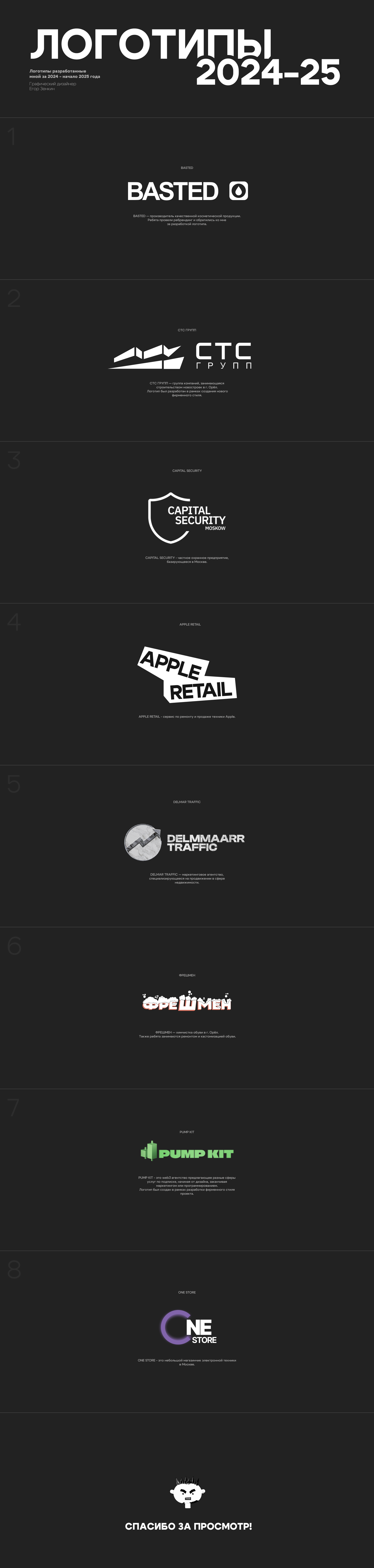 LOGOTYPE COLLECTION PT.1 — Изображение №1 — Брендинг, Графика на Dprofile