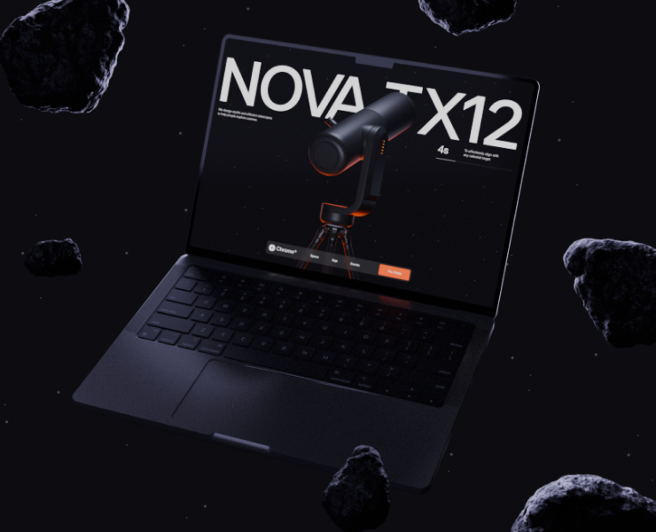 Chroma® — Интерфейсы, 3D на Dprofile