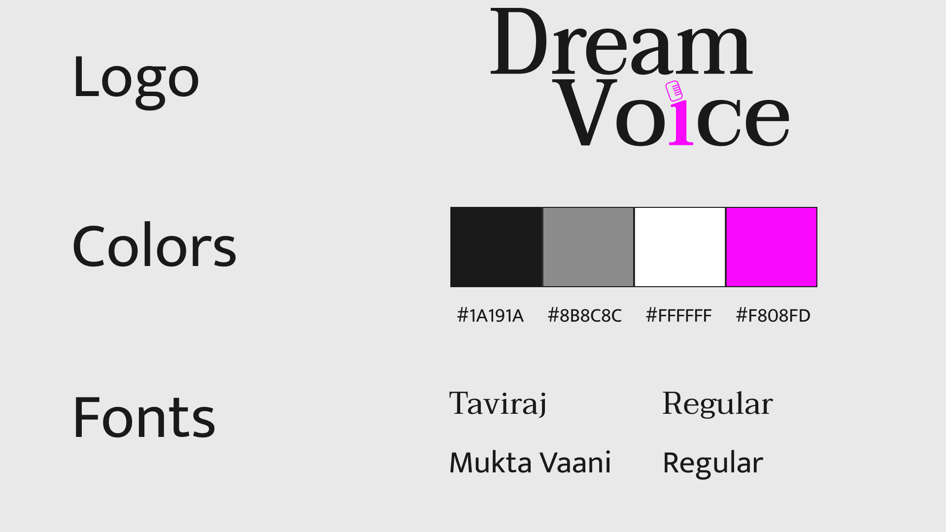 Dream Voice | Vocal School | Branding — Изображение №3 — Брендинг, Графика на Dprofile