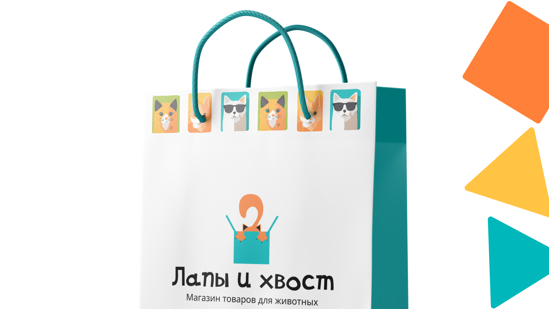 Магазин для животных "Лапы и хвост" | Фирменный стиль — Изображение №4 — Брендинг, Графика на Dprofile