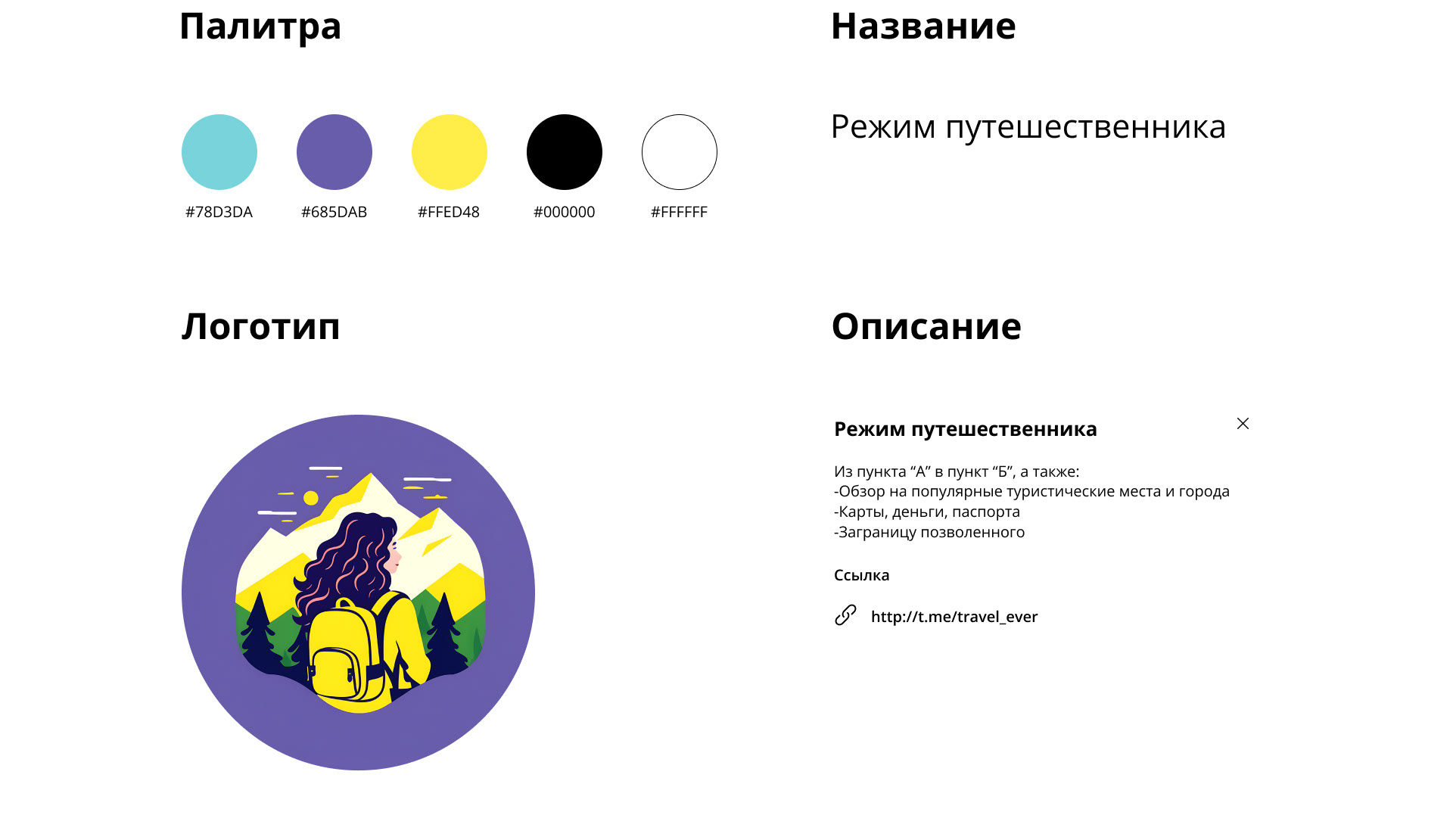 Блог о путешествиях | Оформление страницы в Дзен — Изображение №3 — Брендинг, Графика на Dprofile
