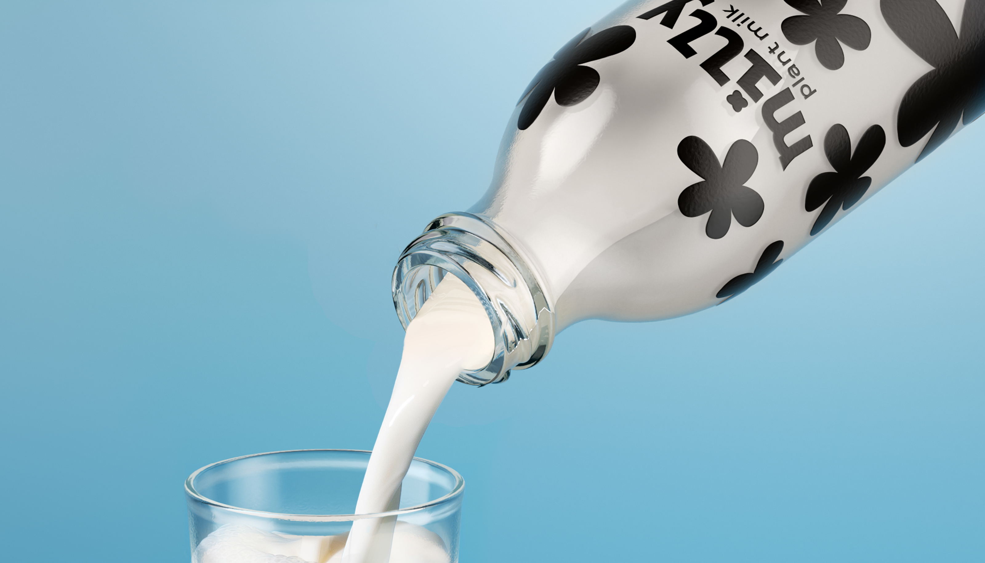 Vegan milk Milly — Изображение №9 — Графика на Dprofile