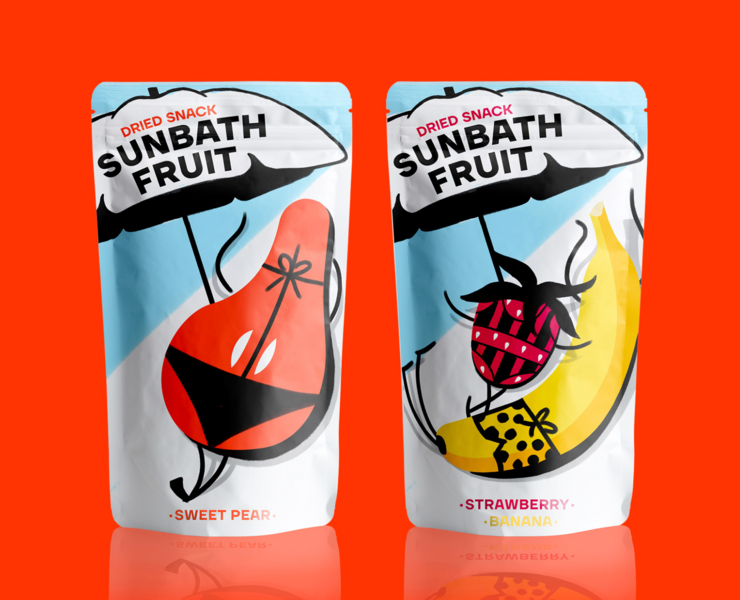Dried fruit packaging — Брендинг, Графика на Dprofile