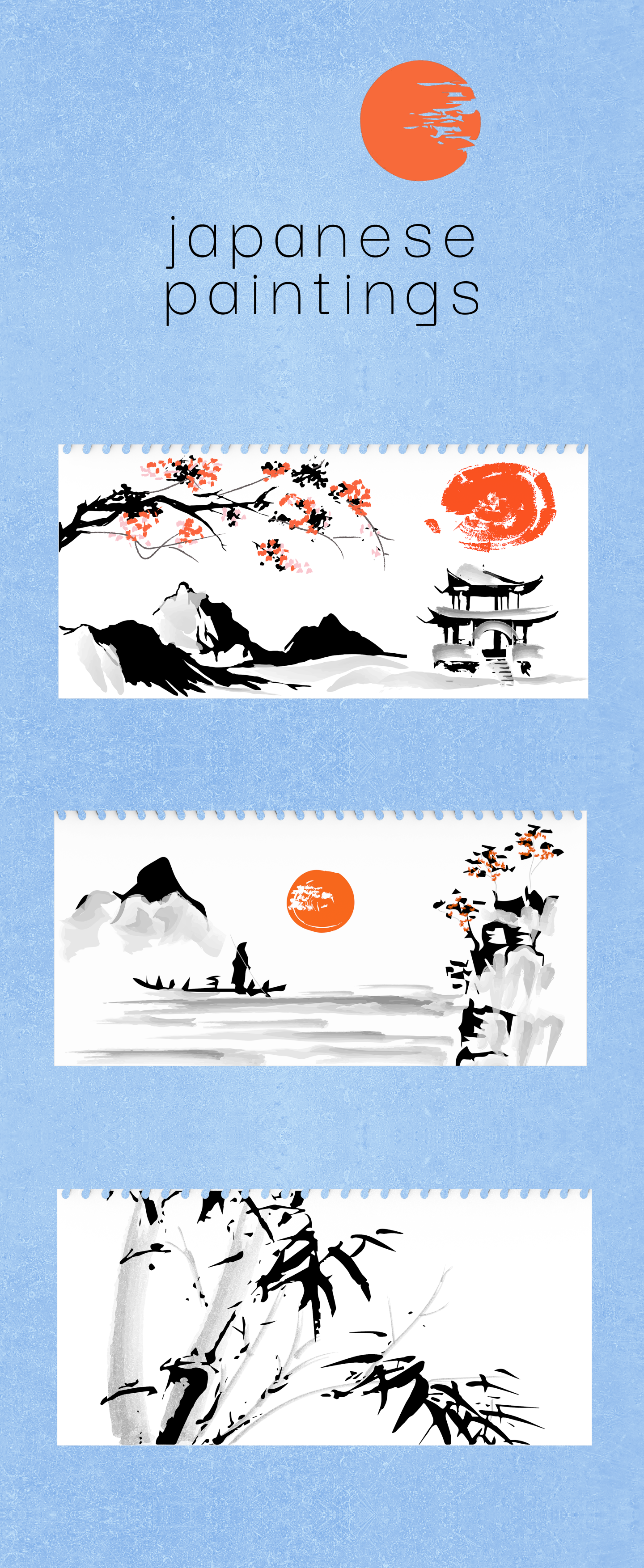 Japanese Paintings — Изображение №1 — Иллюстрация, Графика на Dprofile