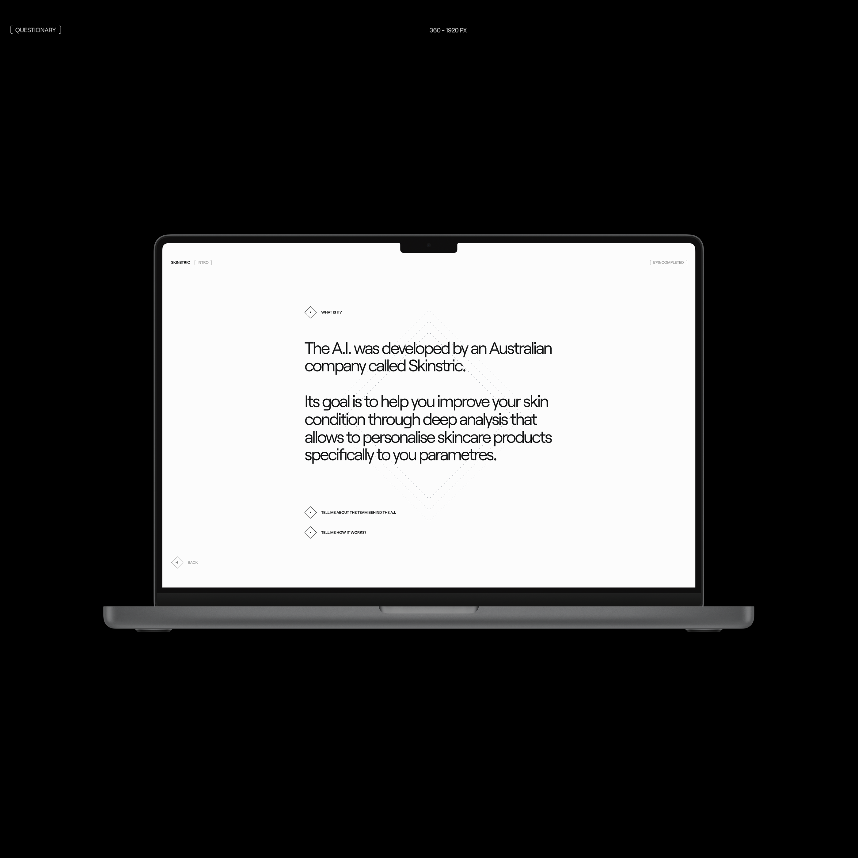 Skinstric Skincare A.I. — Изображение №12 — Интерфейсы, 3D на Dprofile